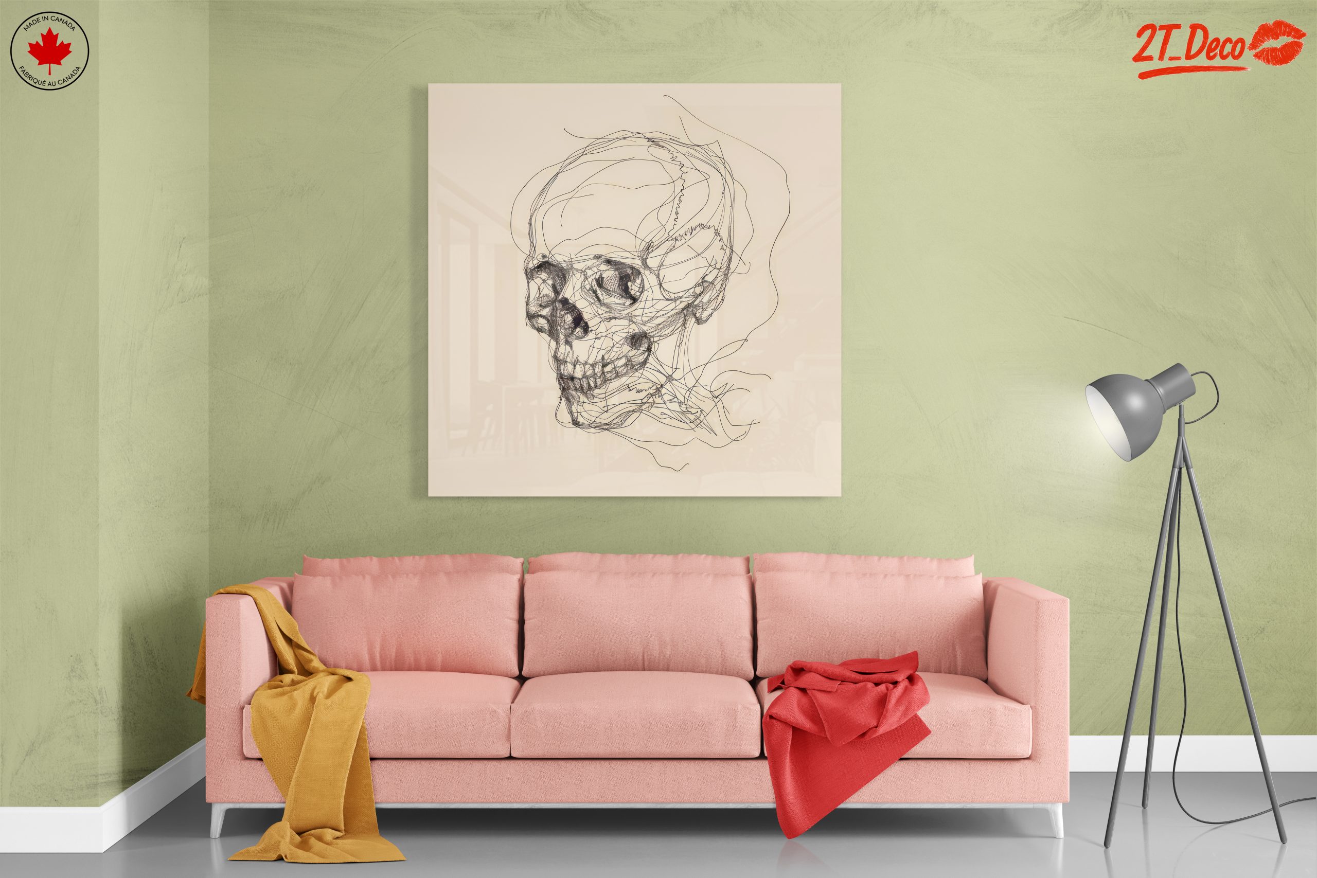 Stylized Skull Portrait Art - Image 7