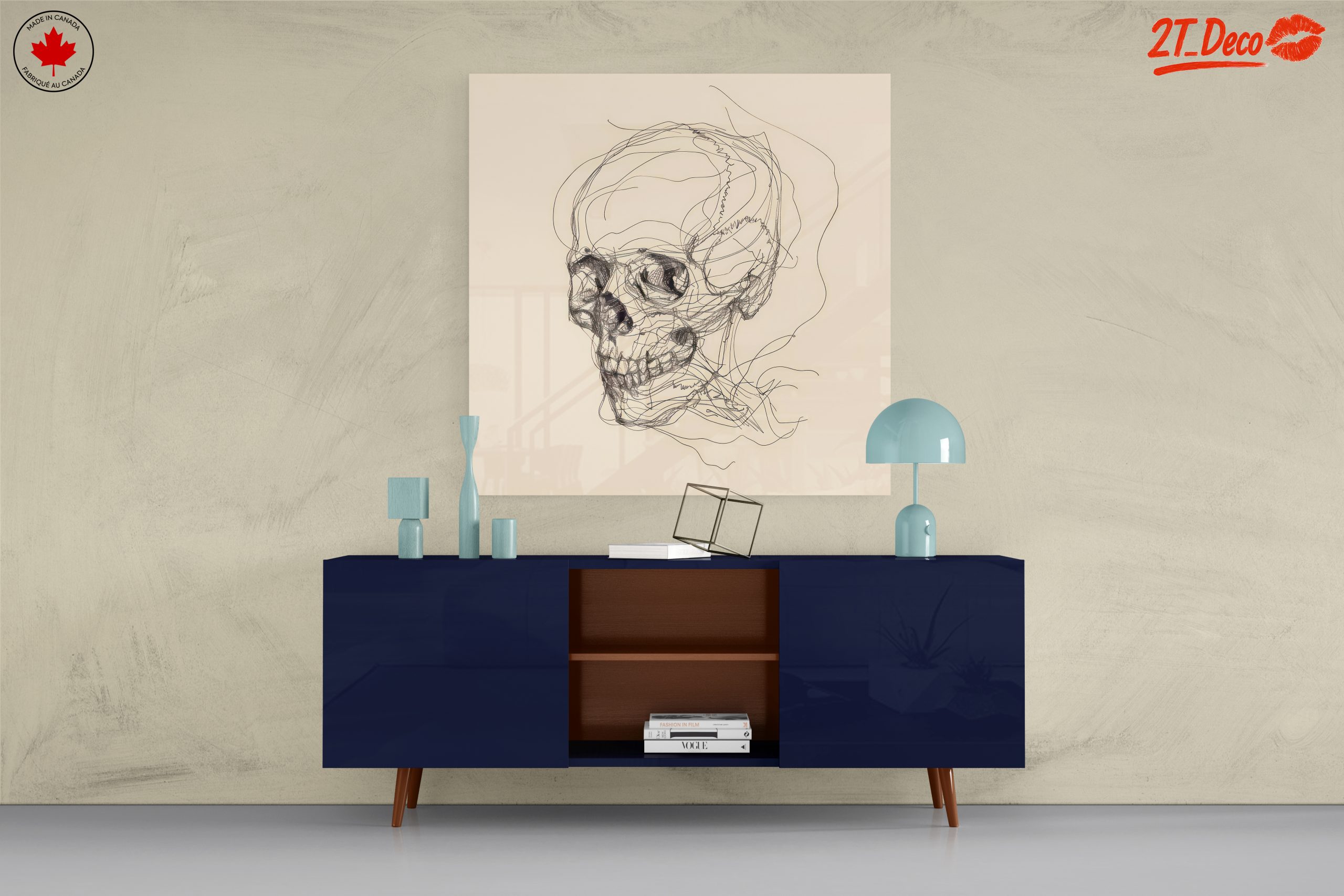 Stylized Skull Portrait Art - Image 8
