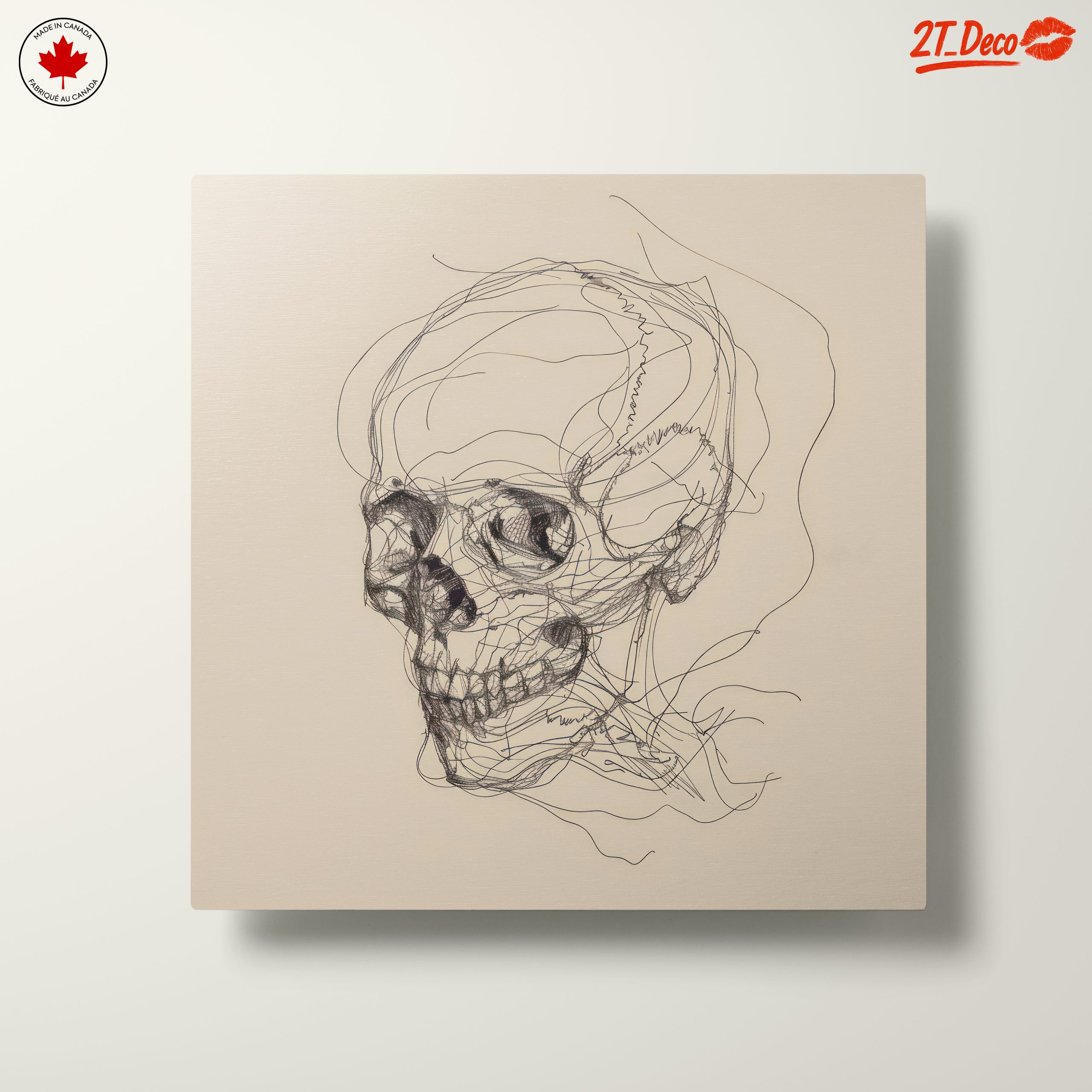 Stylized Skull Portrait Art - Image 10