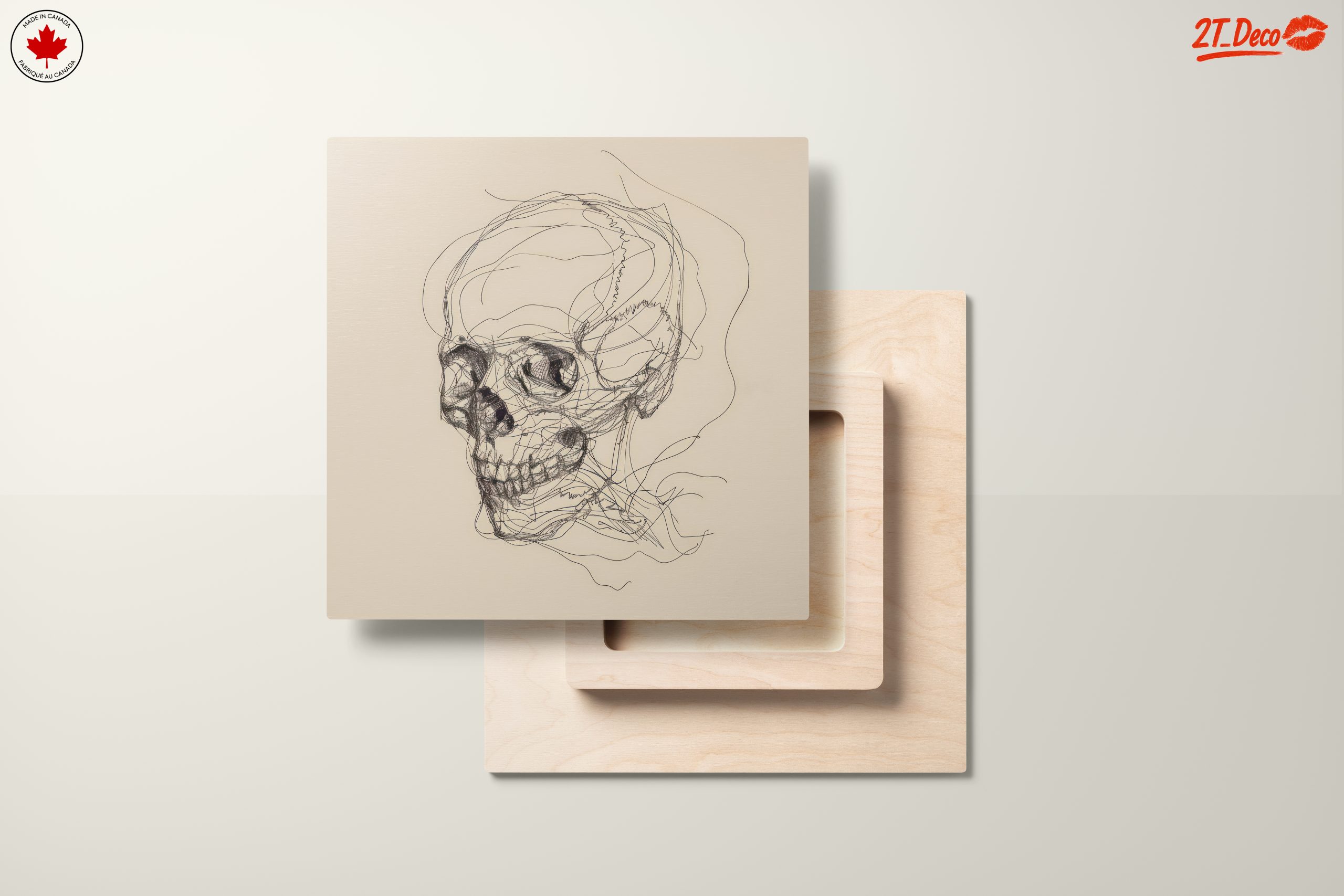Stylized Skull Portrait Art - Image 11