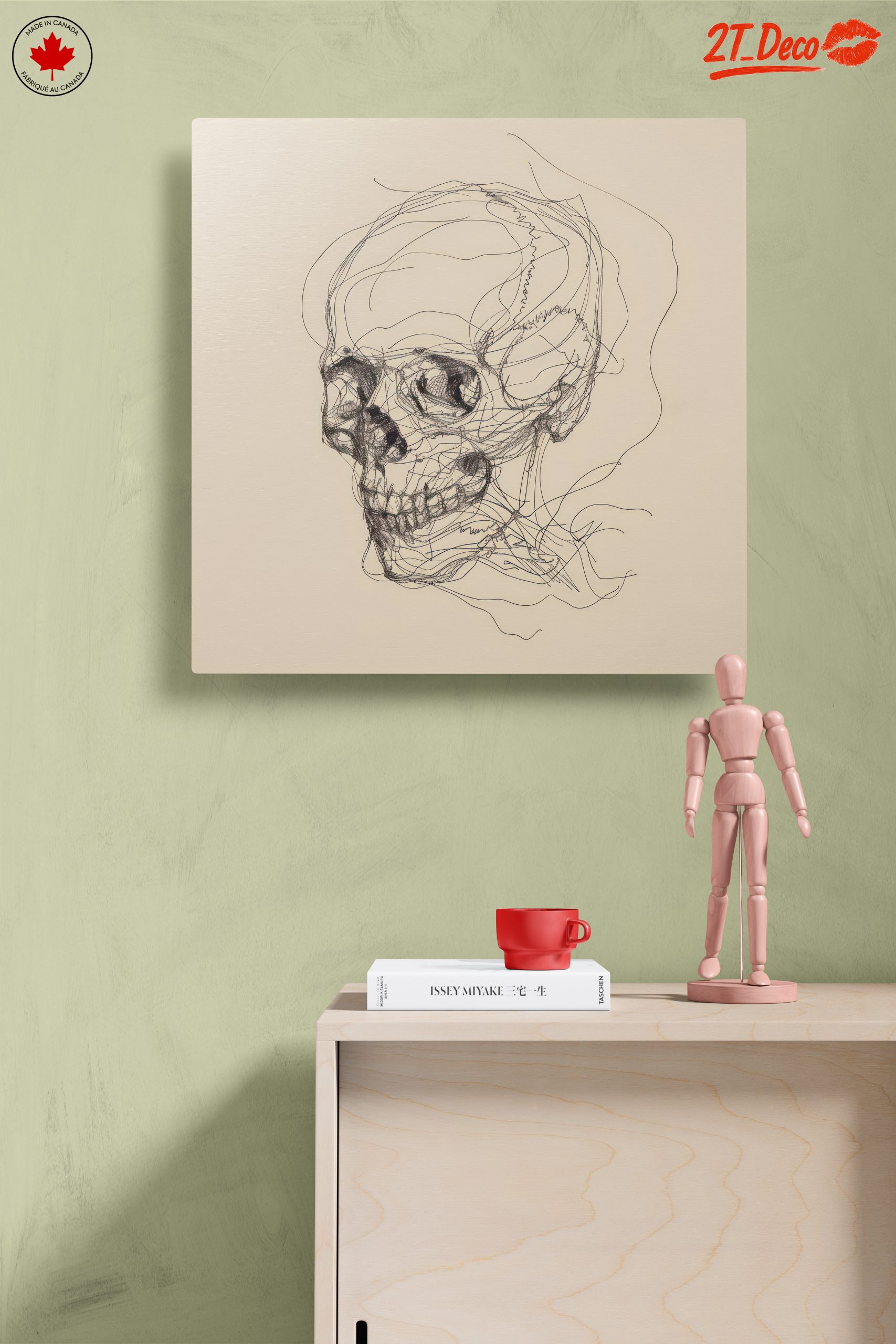 Stylized Skull Portrait Art - Image 14