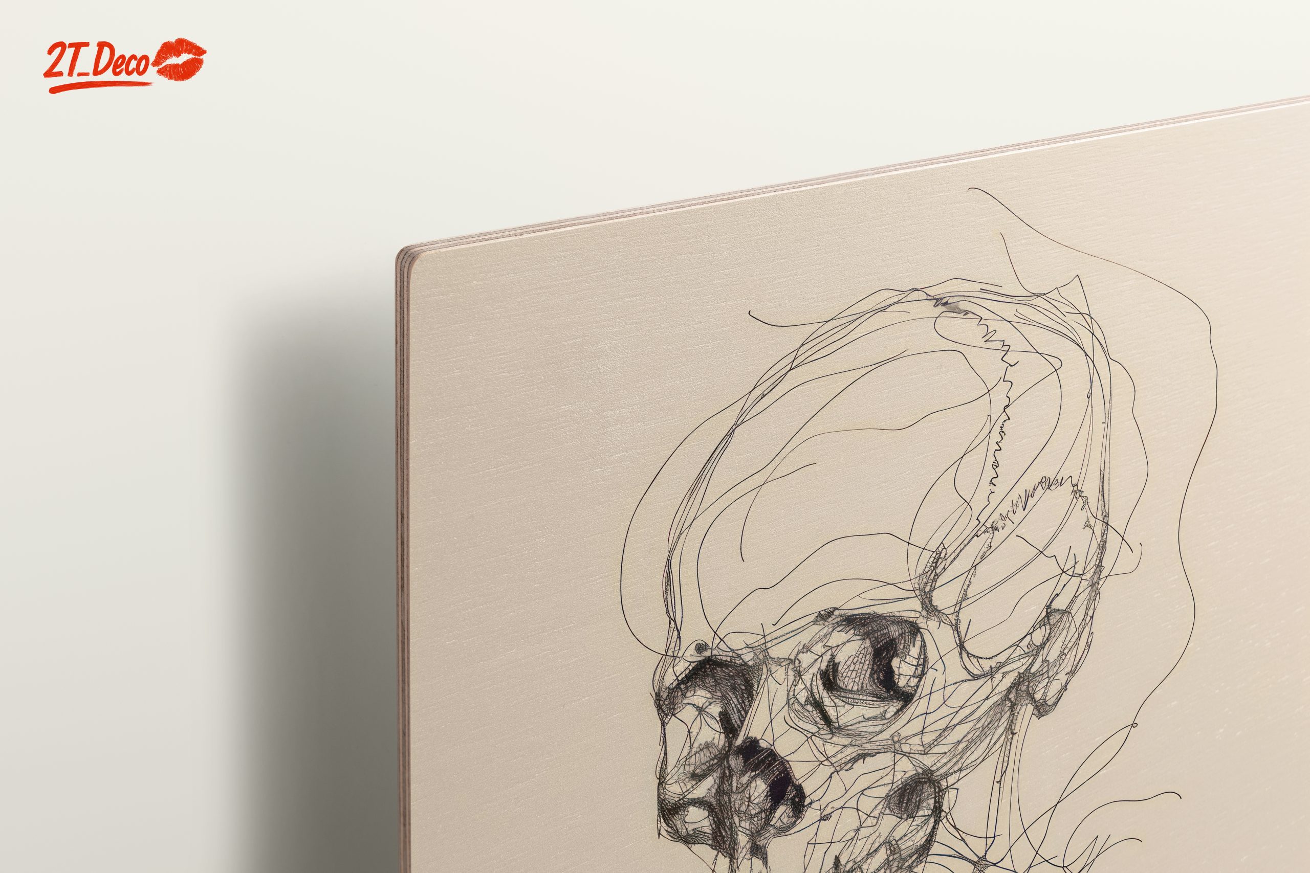 Stylized Skull Portrait Art - Image 15