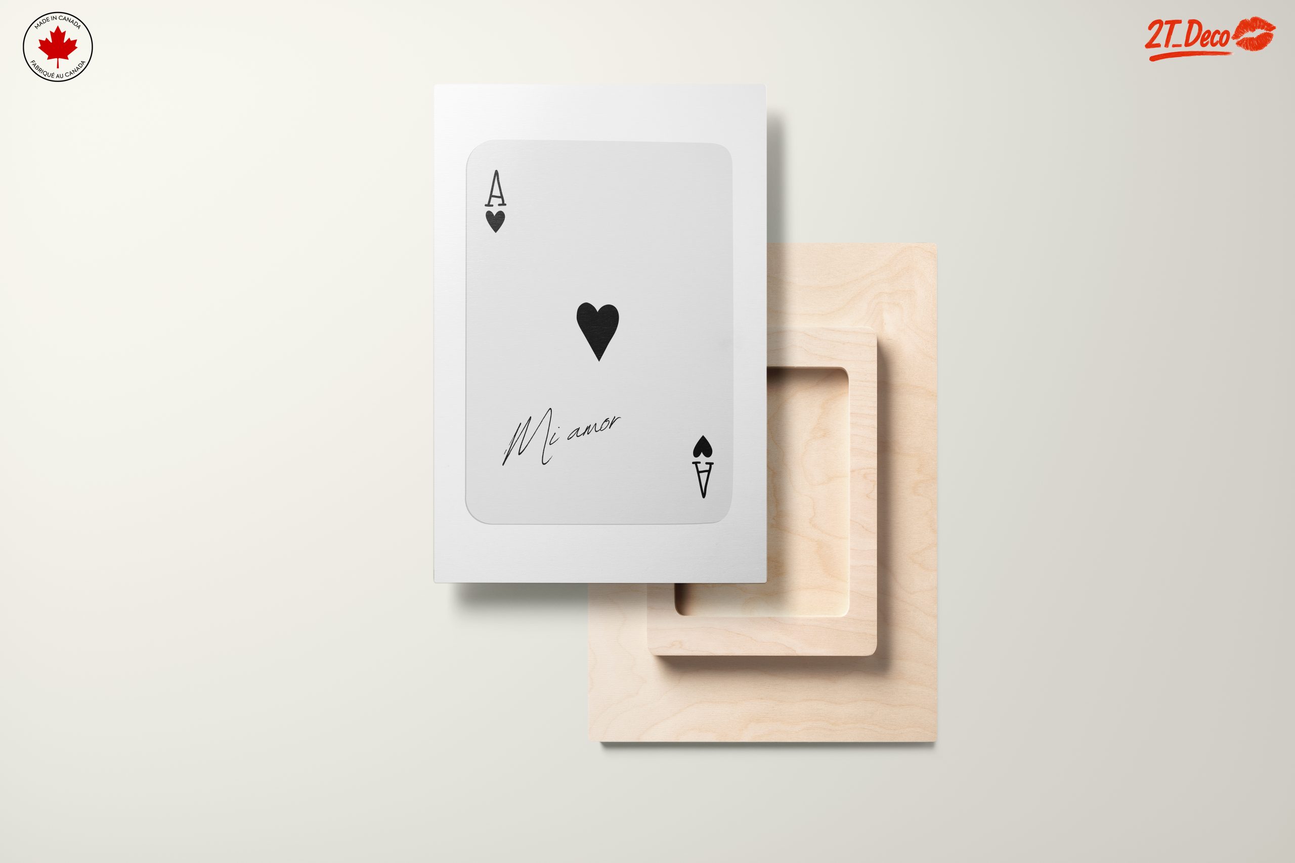 Ace of Hearts Playing Card Art 9 - Image 11