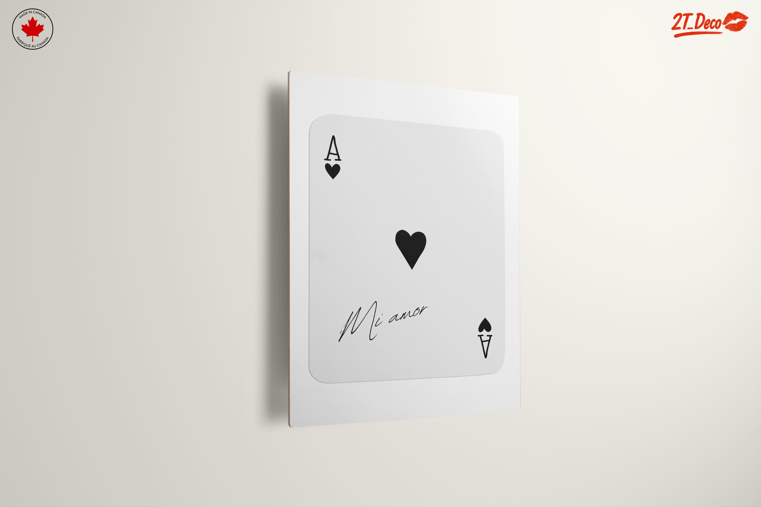 Ace of Hearts Playing Card Art 9 - Image 13