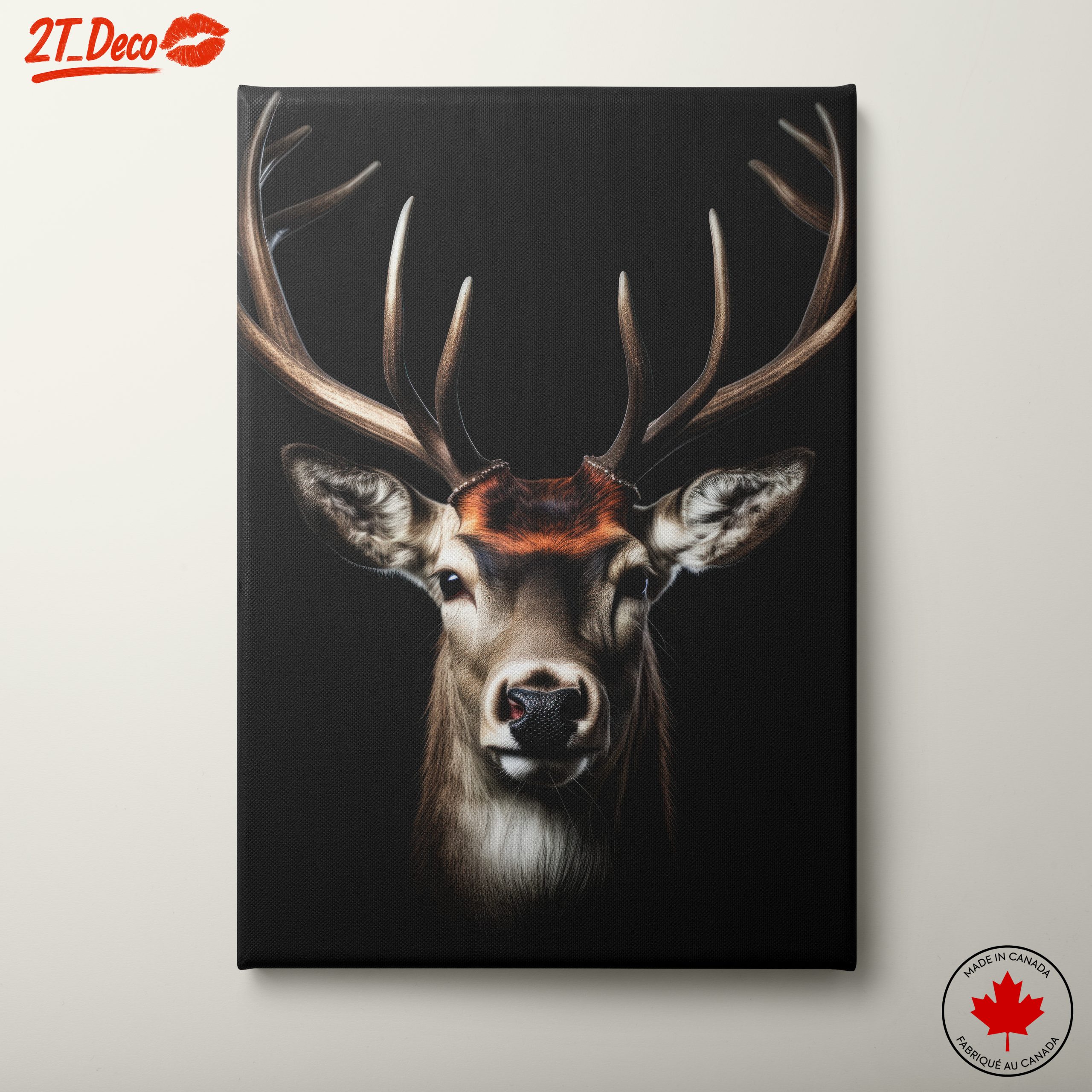 Stunning Portrait of a Majestic Deer