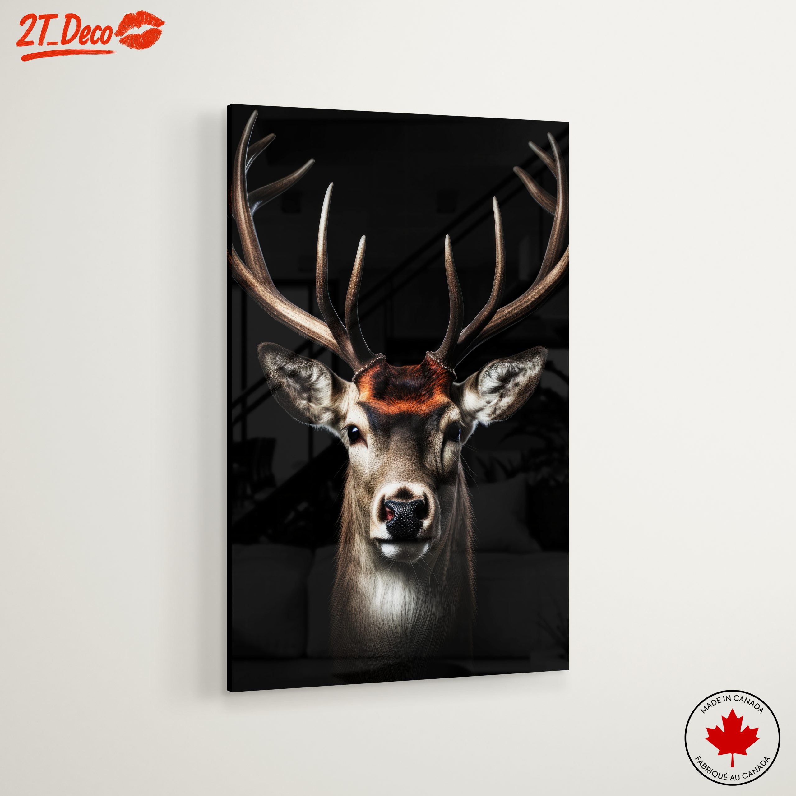 Stunning Portrait of a Majestic Deer - Image 6