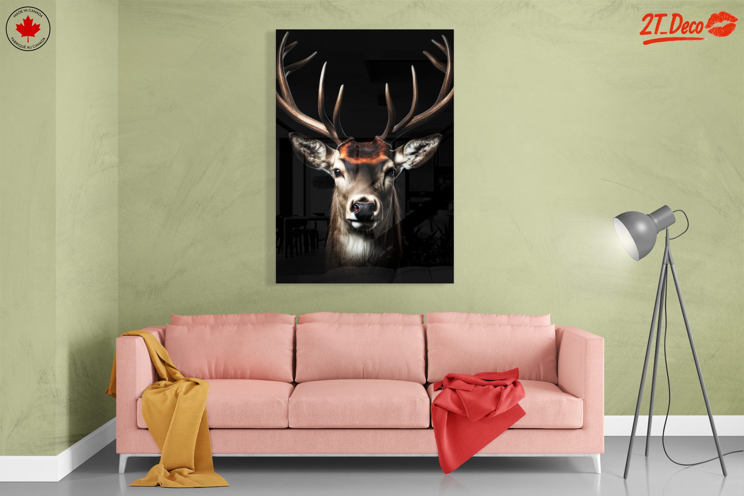 Stunning Portrait of a Majestic Deer - Image 7
