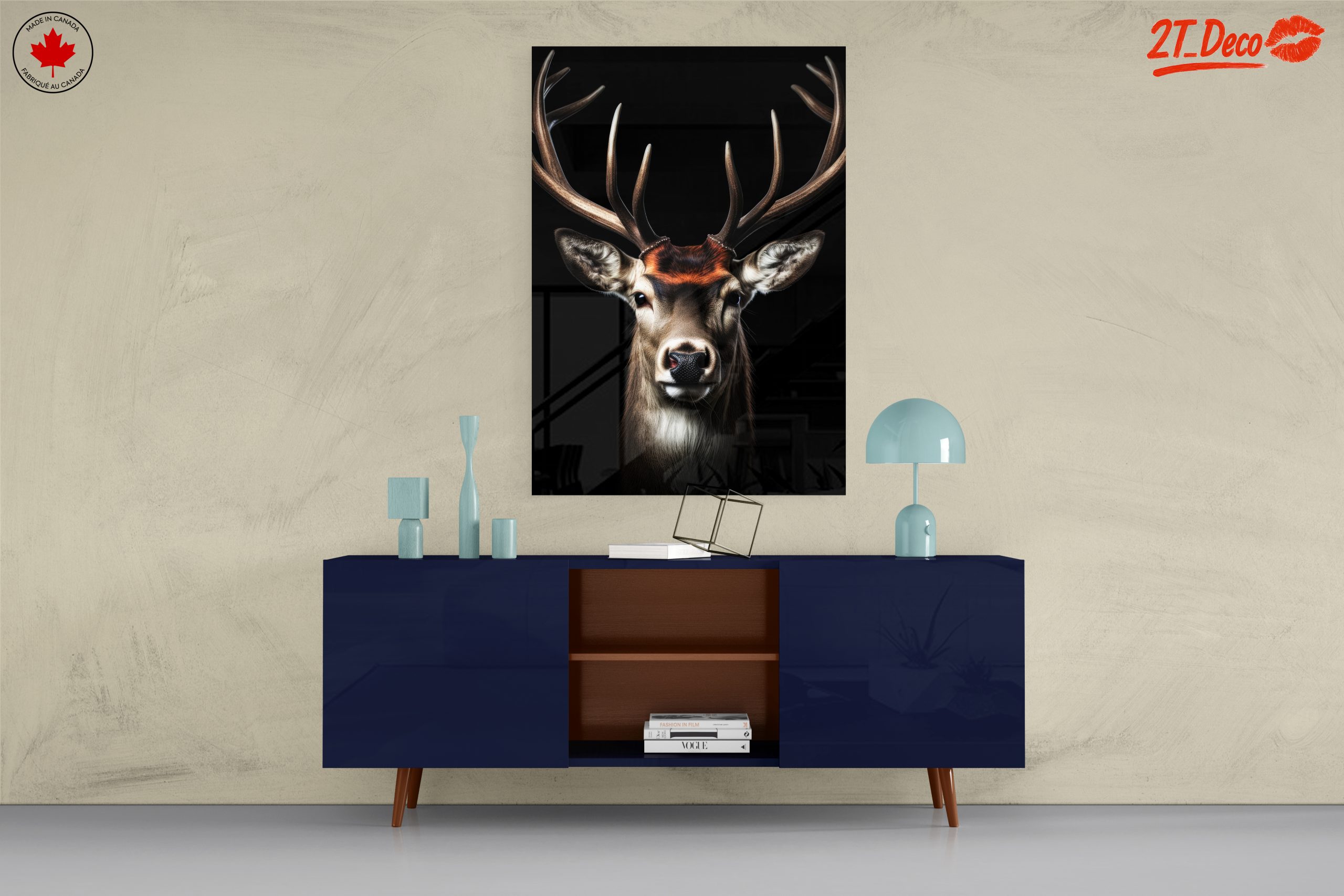 Stunning Portrait of a Majestic Deer - Image 8