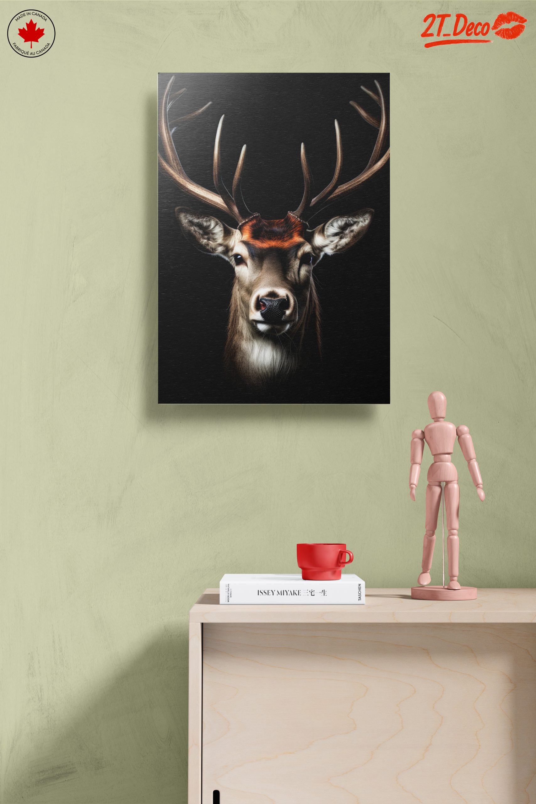 Stunning Portrait of a Majestic Deer - Image 14