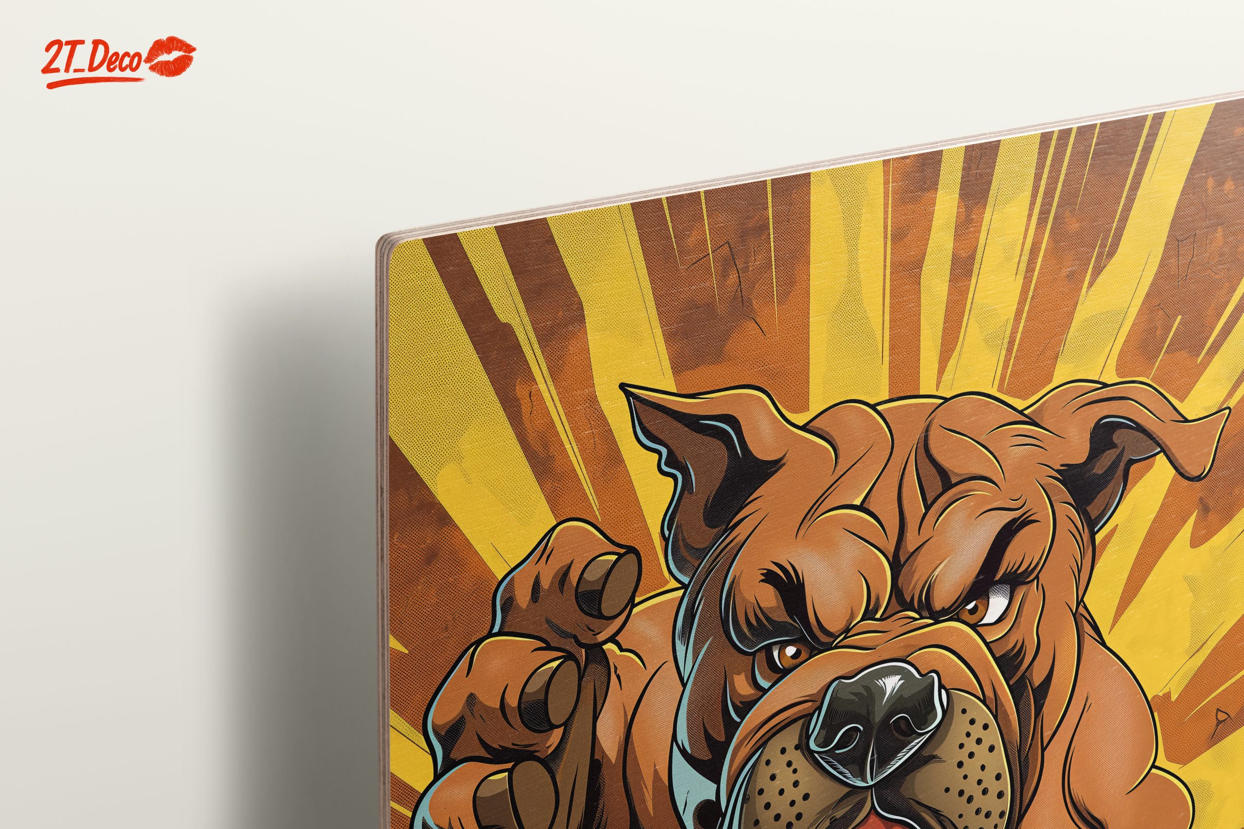 Dynamic Artistic Dog Illustration - Image 15