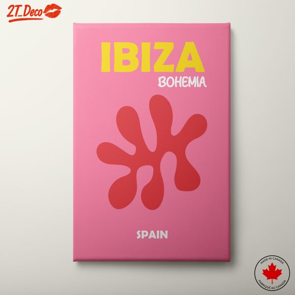 Ibiza Bohemia Colorful Artwork