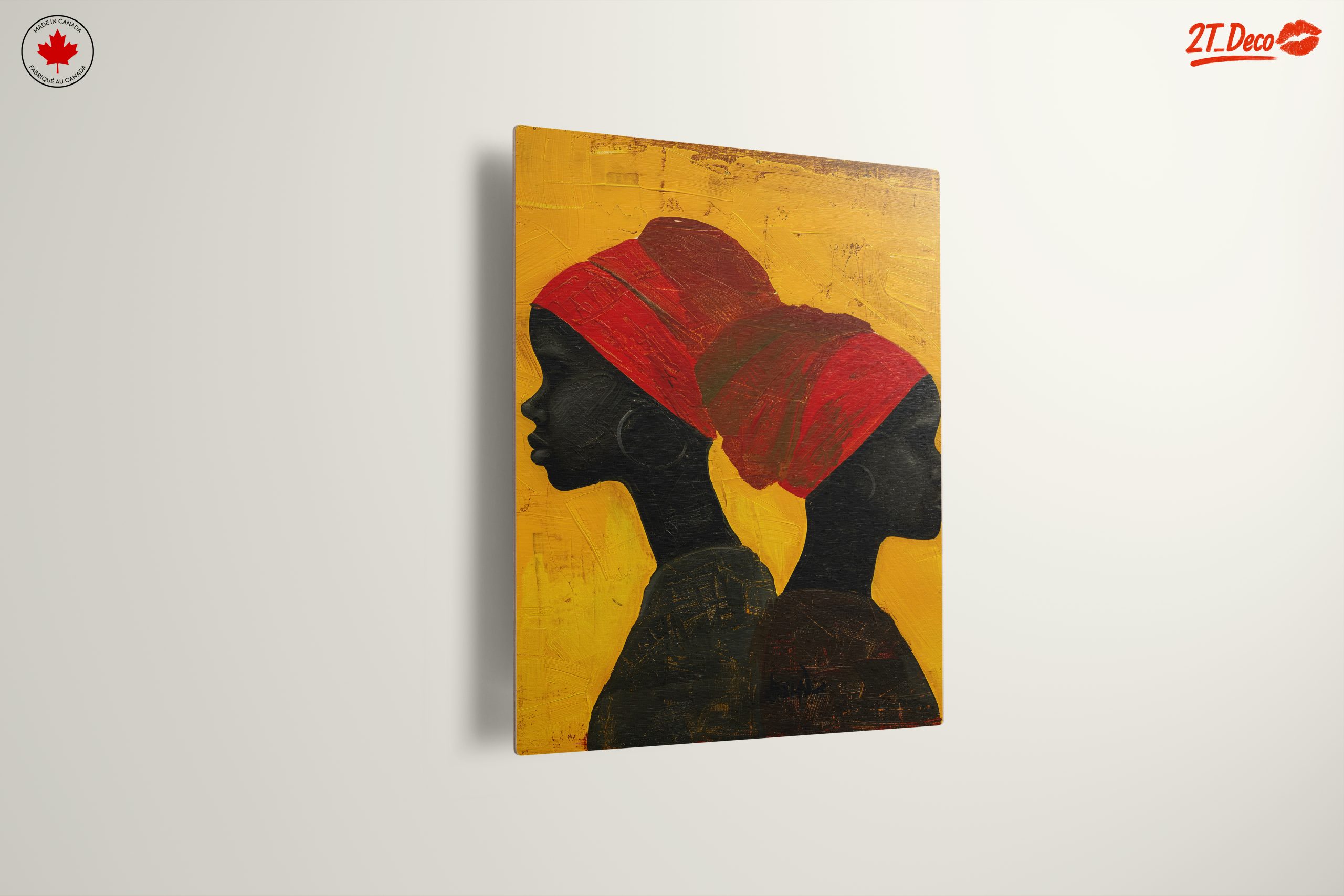 Silhouettes of Women in Afro Art Style - Image 13