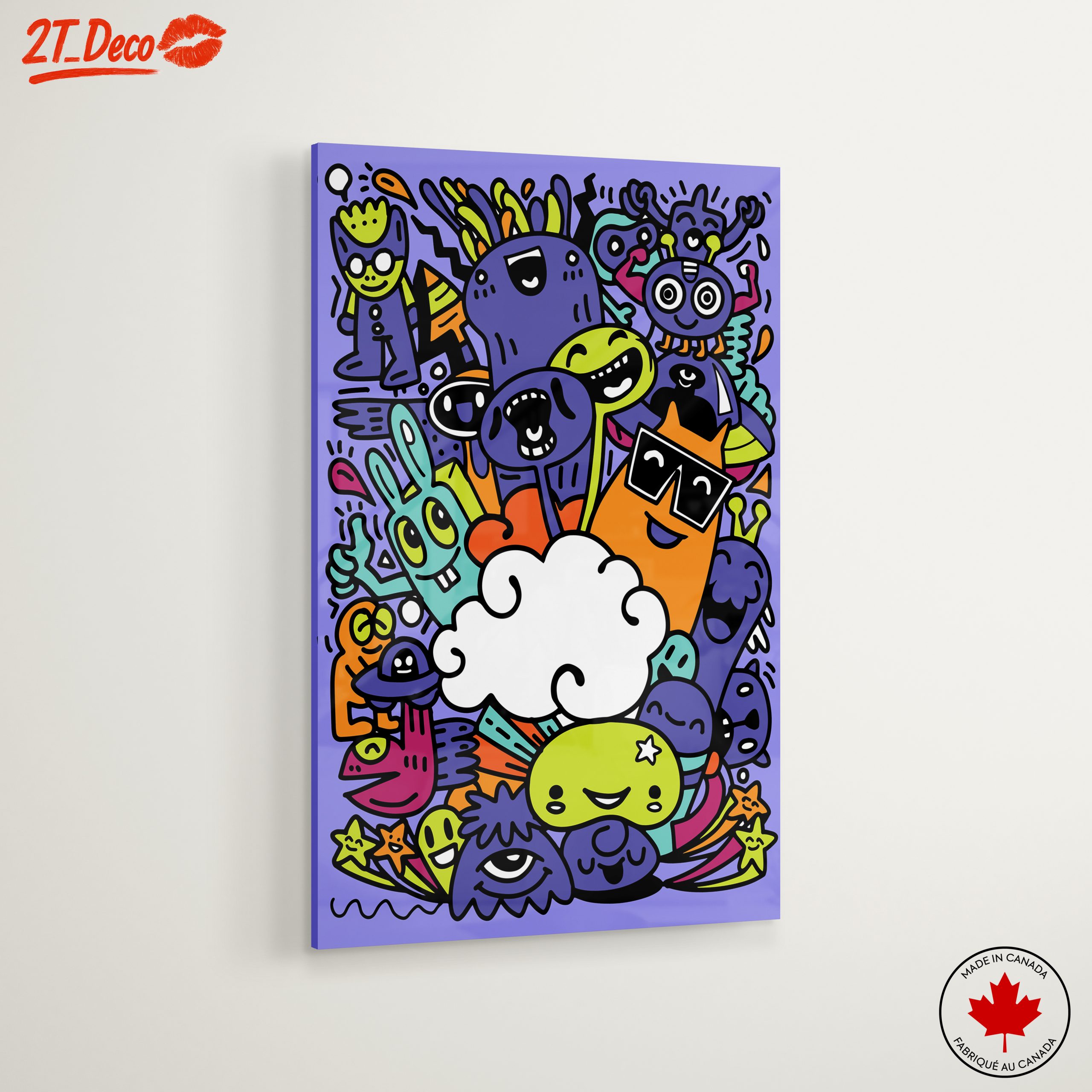 Whimsical Colorful Doodle Art - Image 6