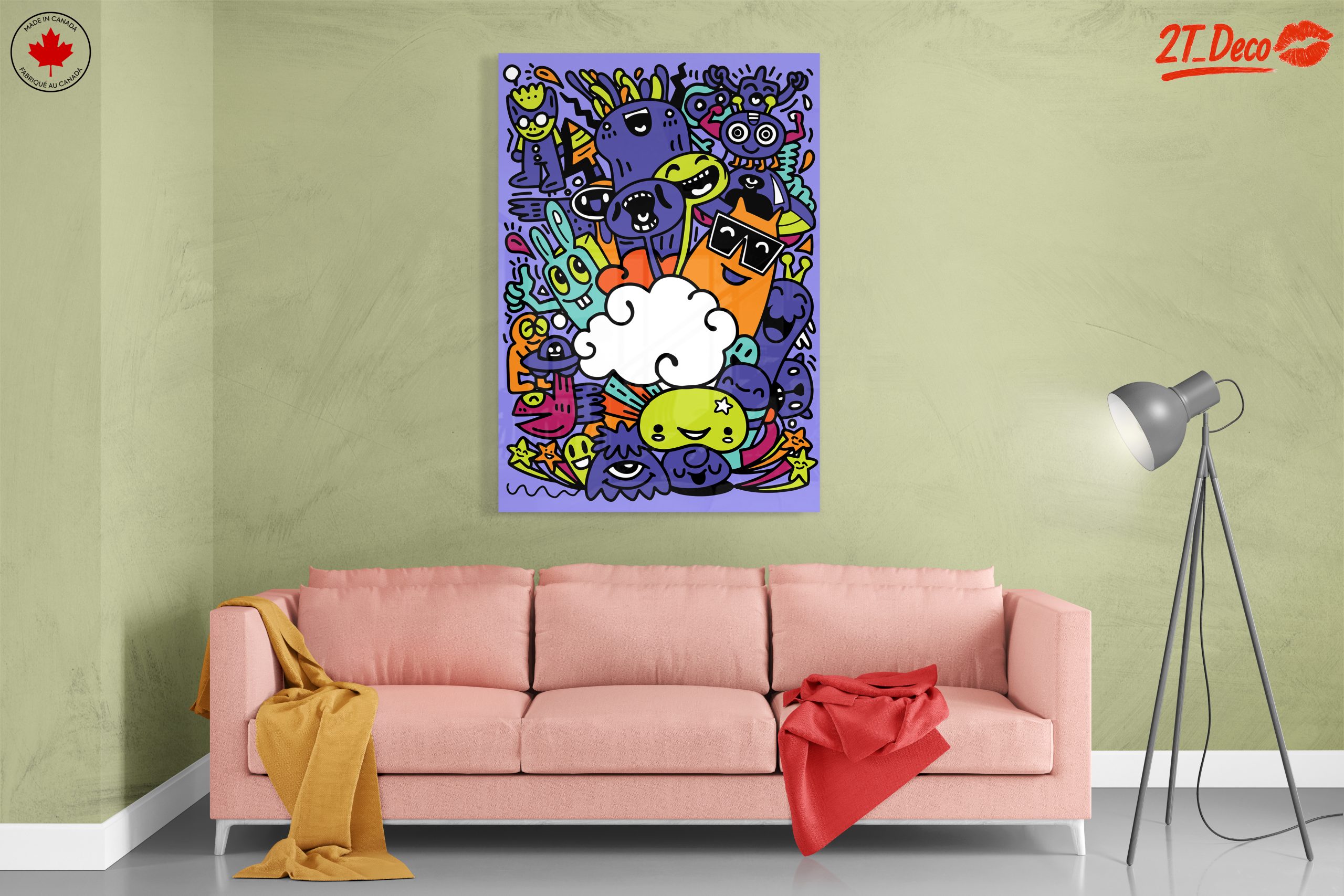 Whimsical Colorful Doodle Art - Image 7