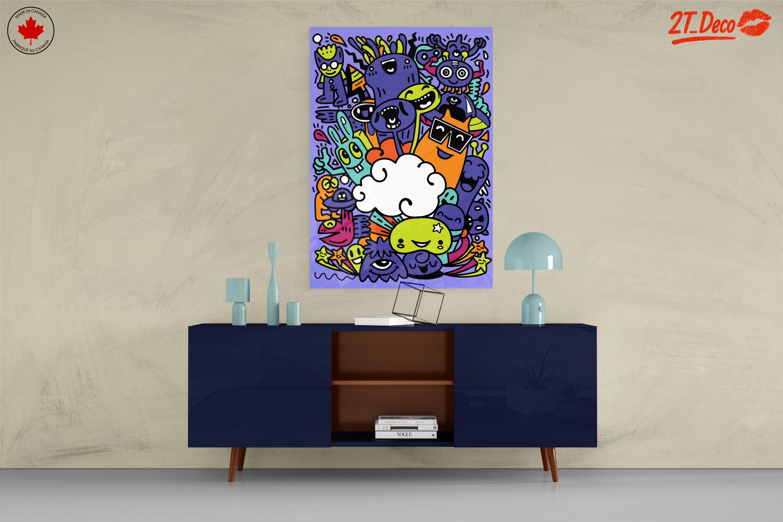 Whimsical Colorful Doodle Art - Image 8