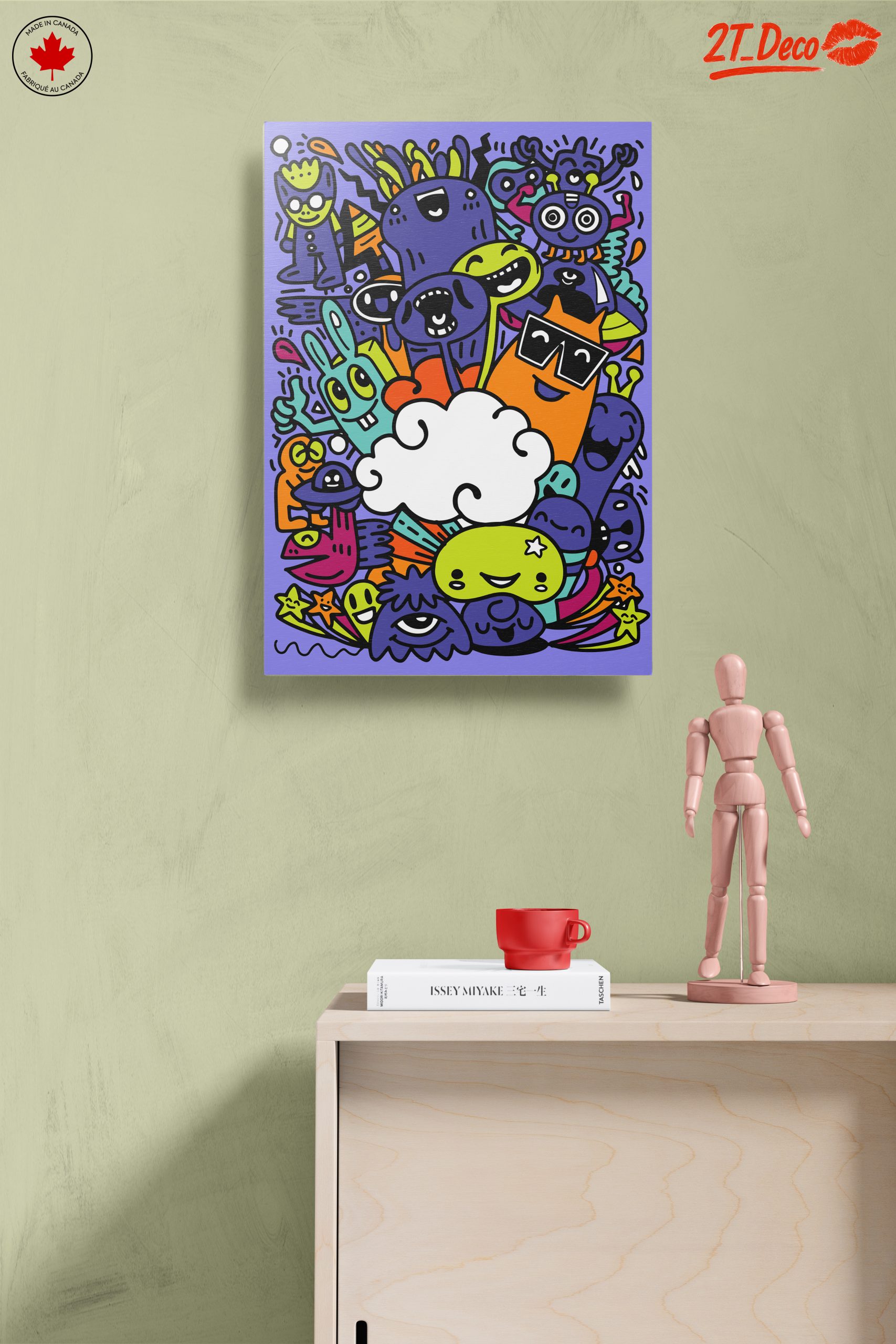 Whimsical Colorful Doodle Art - Image 14