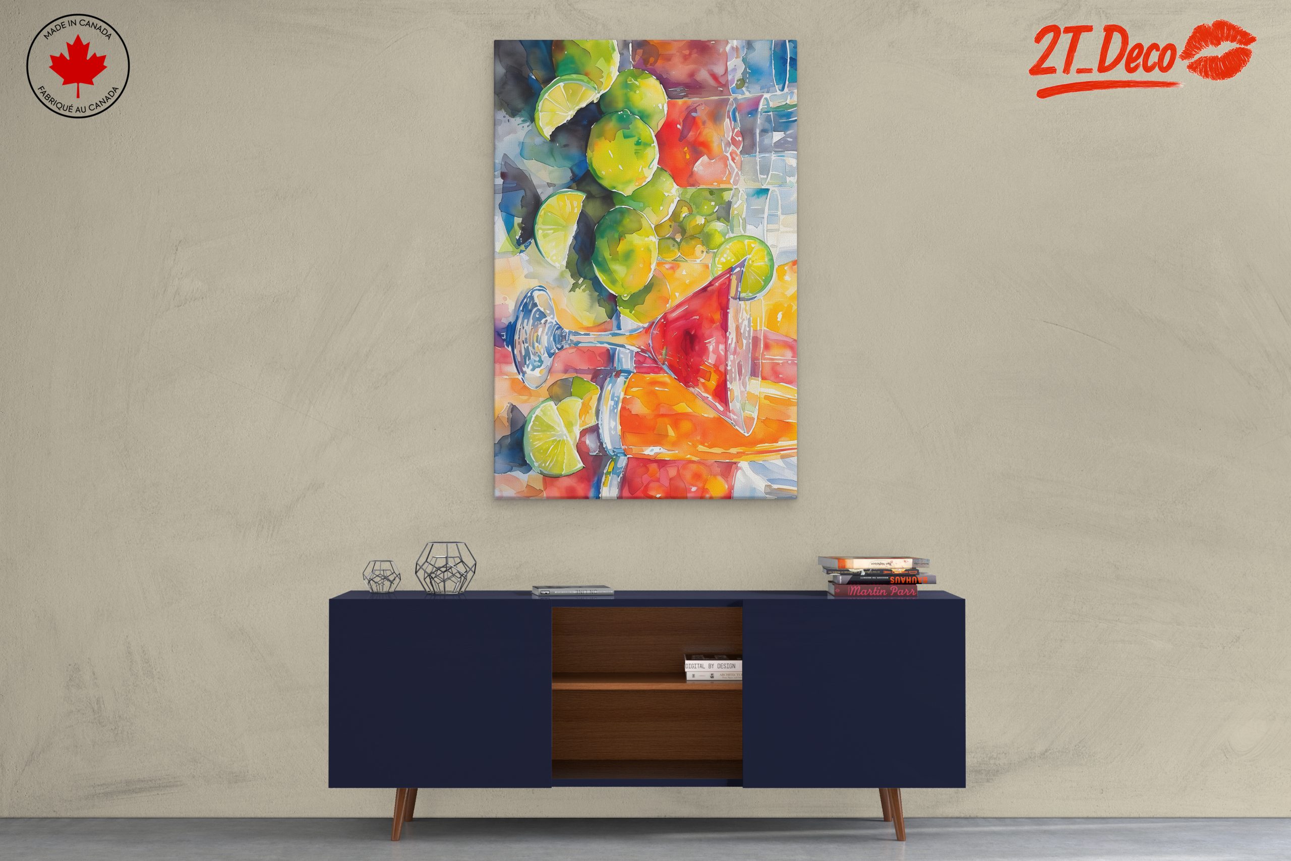 Vibrant Cocktail Art with Fresh Citrus - Image 3