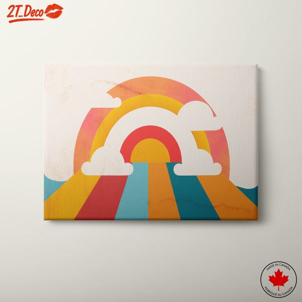 Colorful Abstract Cloud Artwork