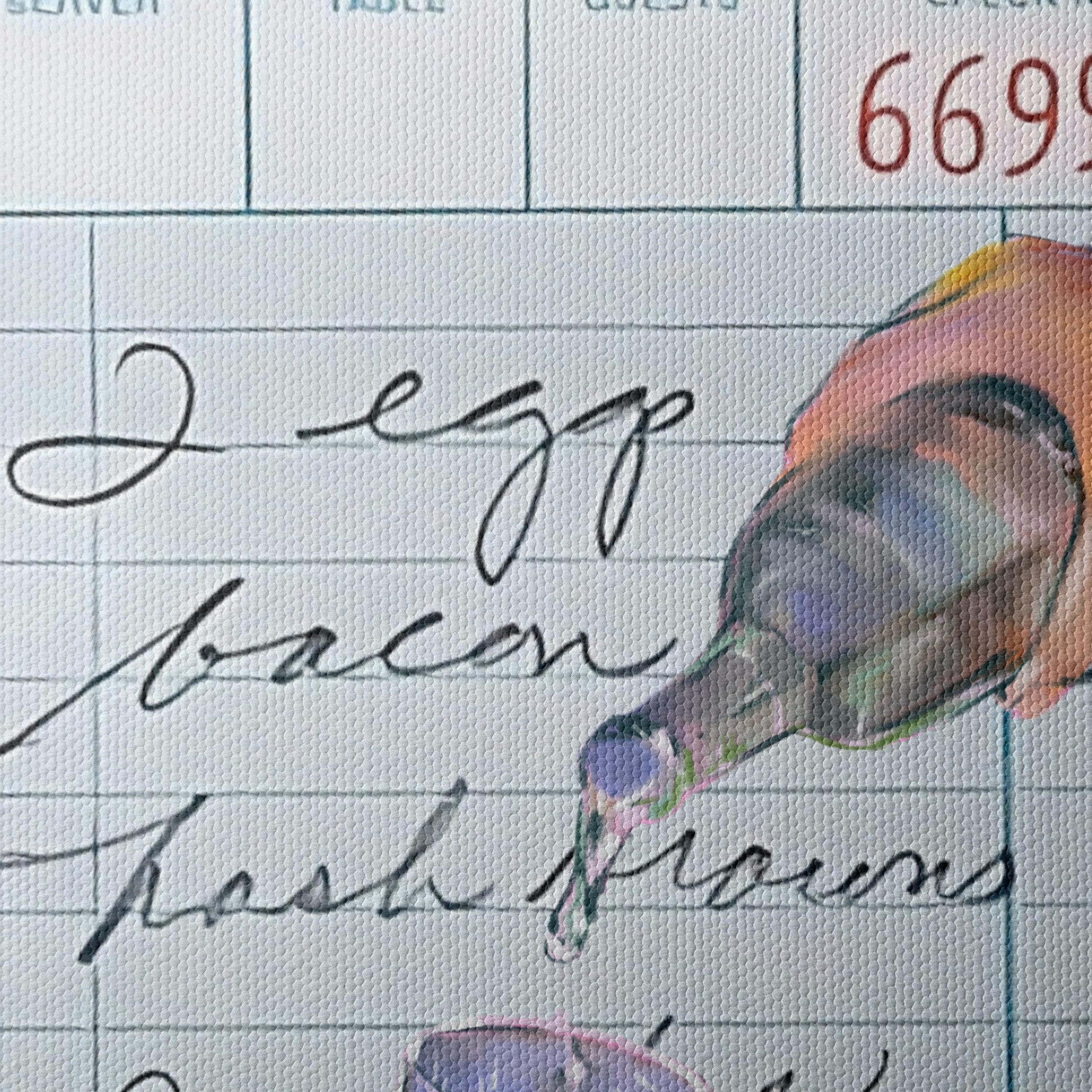 Guest Check Restaurant Life Art - Image 4