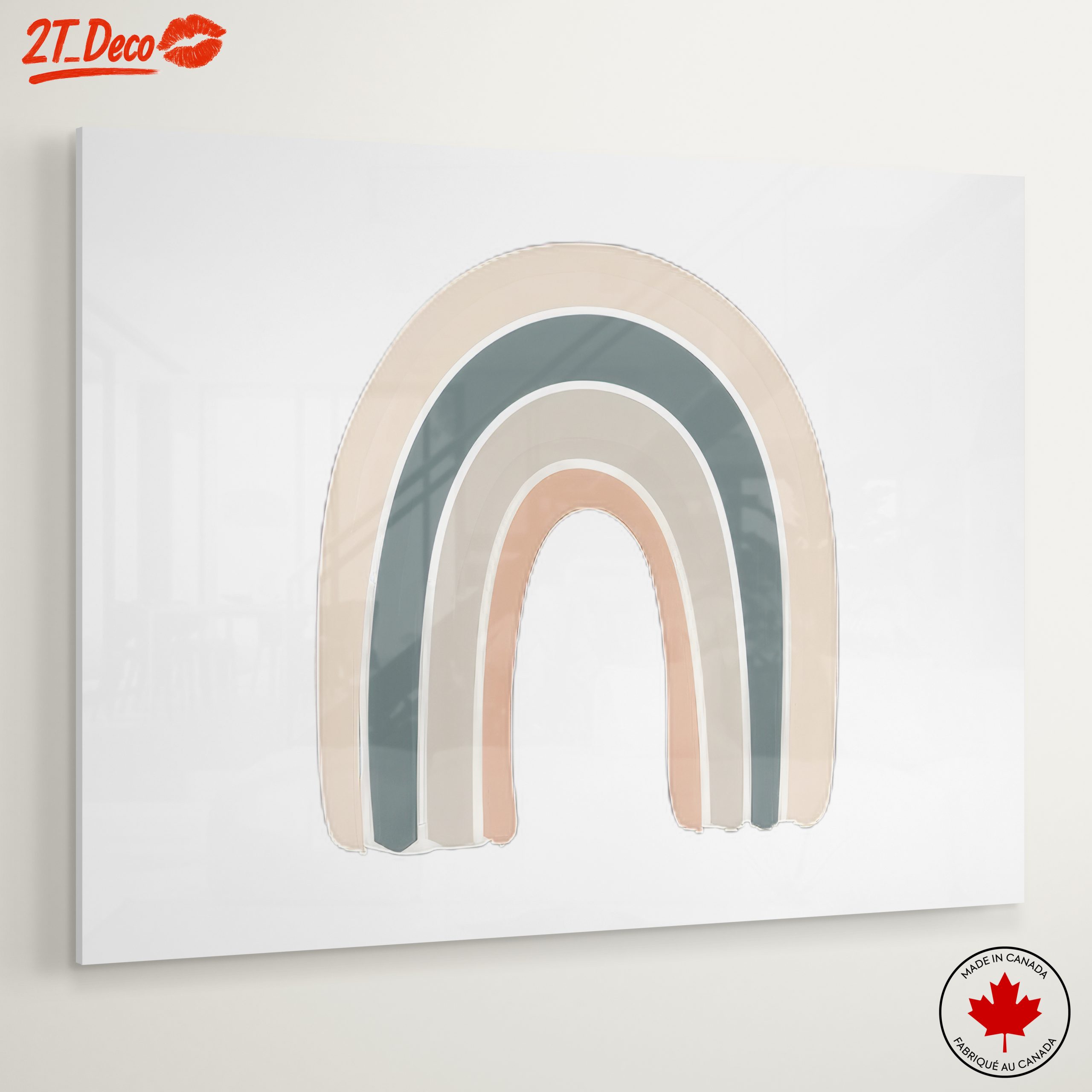Abstract Rainbow Artwork for Modern Decor - Image 6
