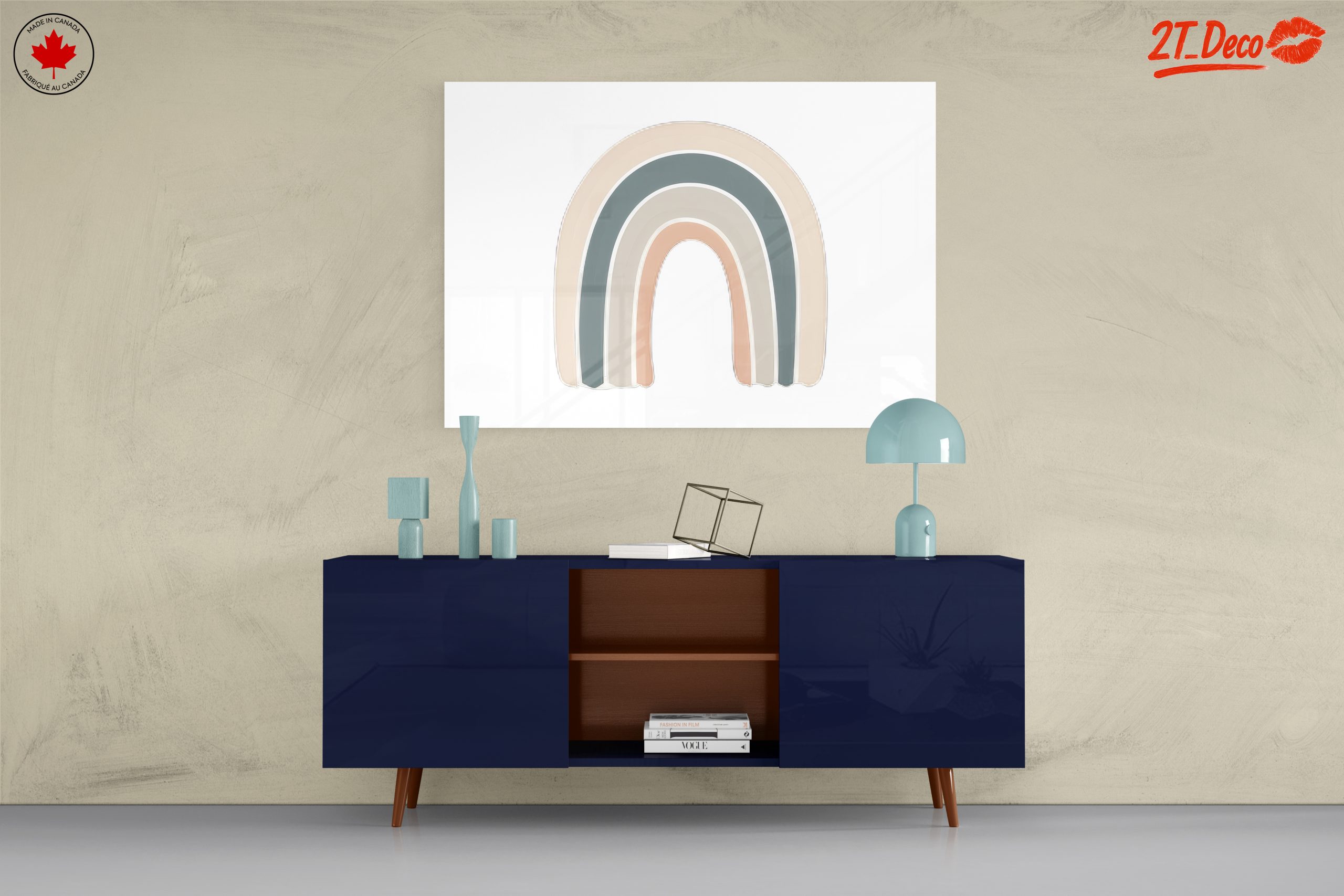 Abstract Rainbow Artwork for Modern Decor - Image 8