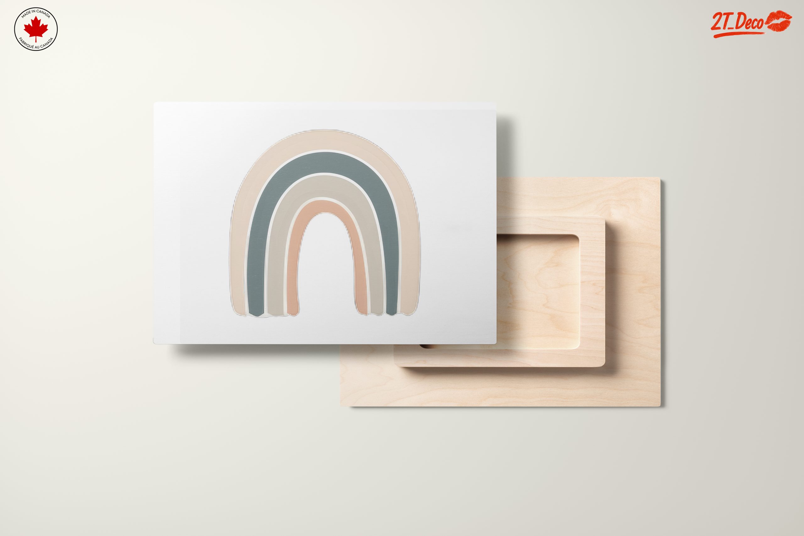 Abstract Rainbow Artwork for Modern Decor - Image 11