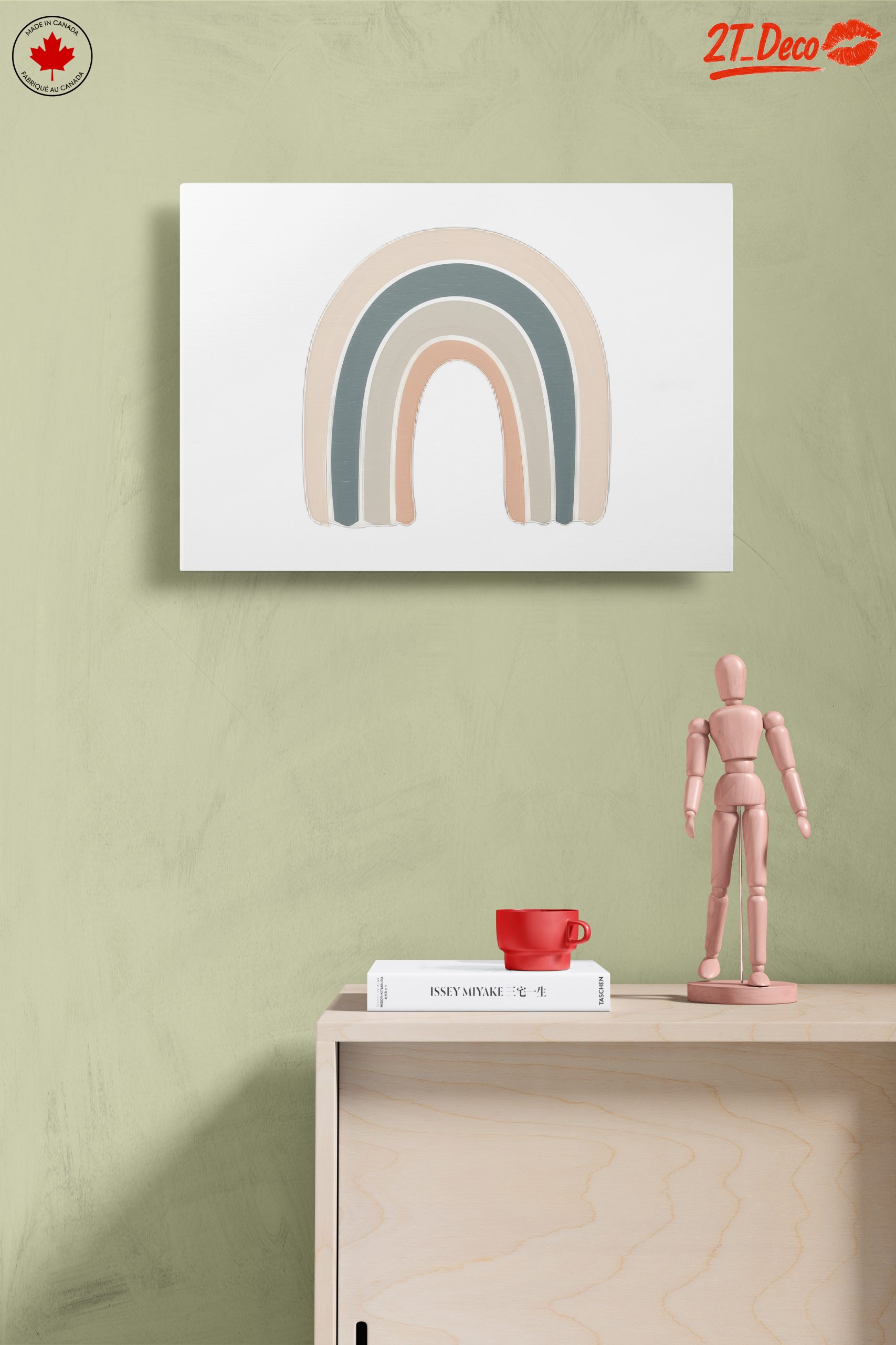 Abstract Rainbow Artwork for Modern Decor - Image 14