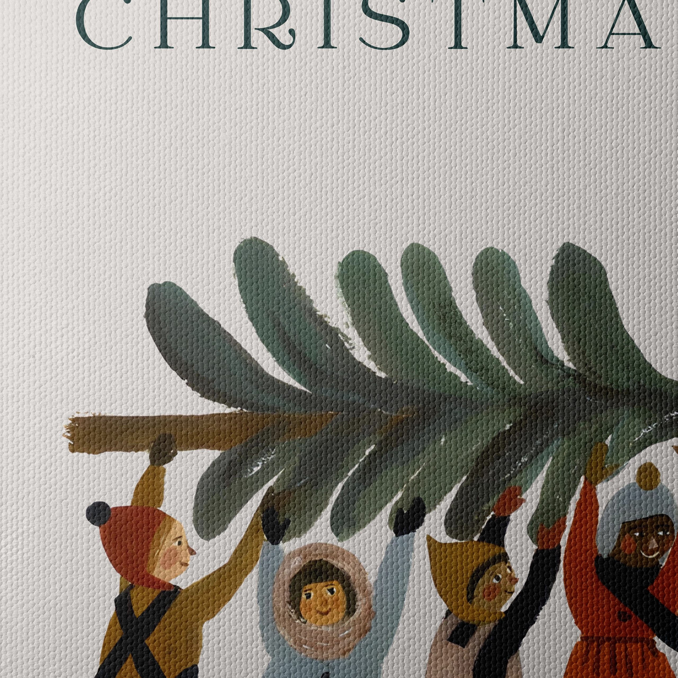 Home for Christmas Holiday Art - Image 4