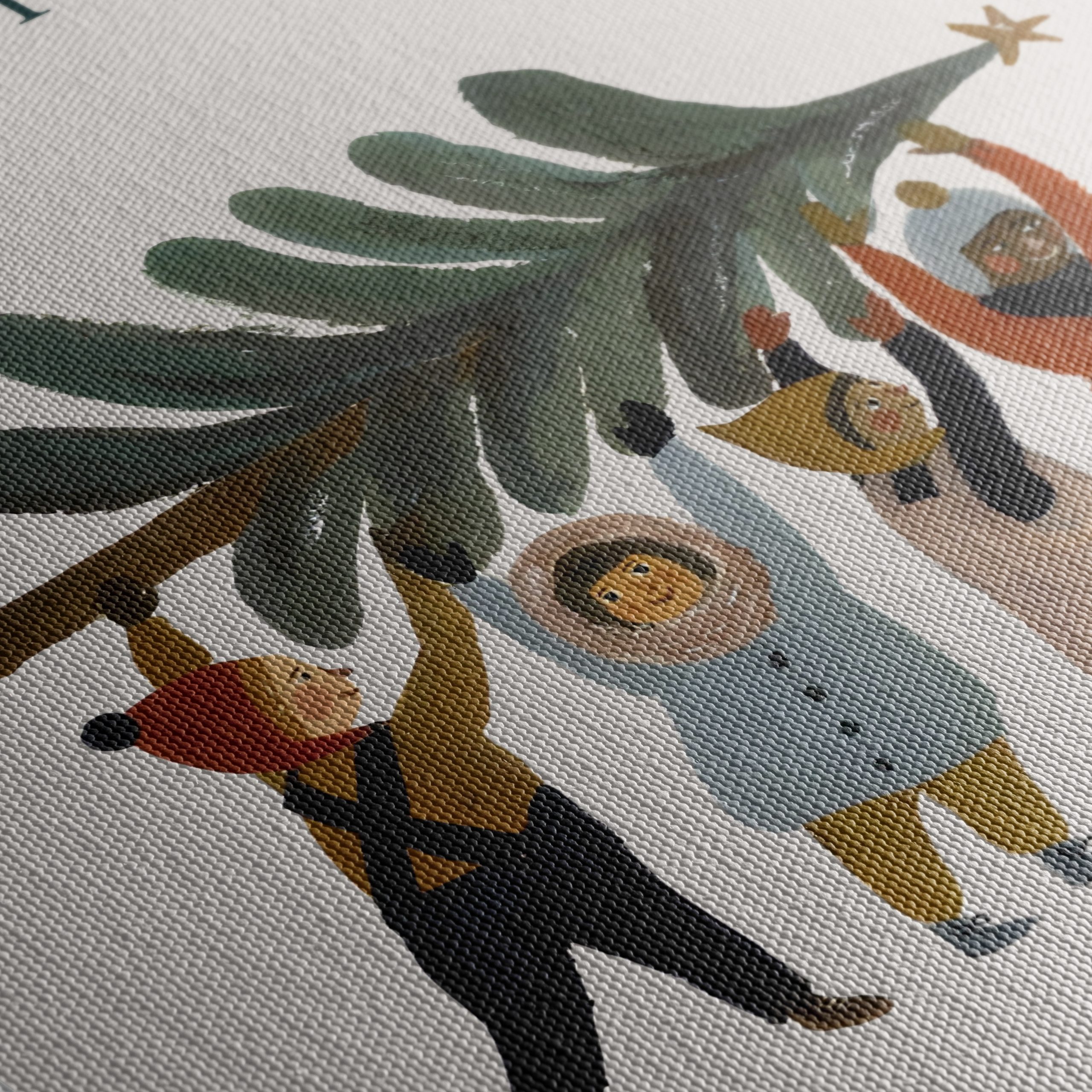 Home for Christmas Holiday Art - Image 5
