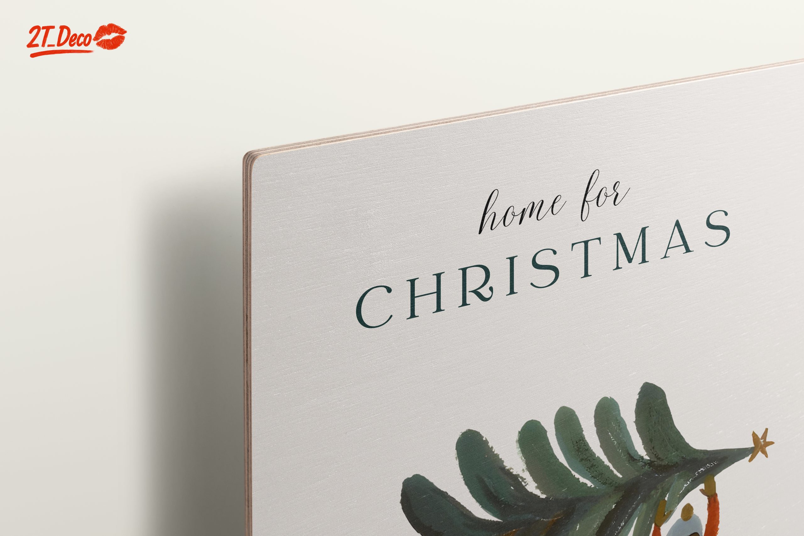 Home for Christmas Holiday Art - Image 15
