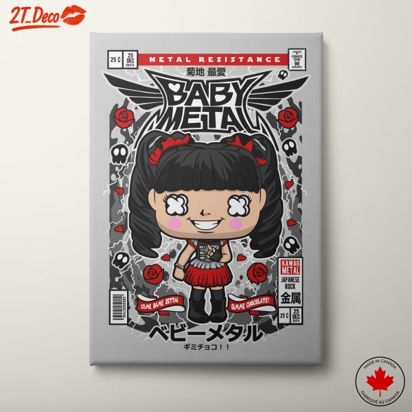 Kawaii Metal Character Art Style