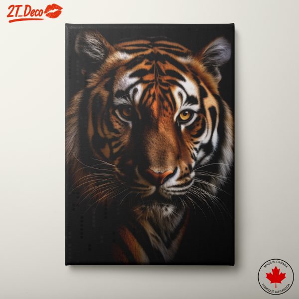 Majestic Tiger Head Wall Art