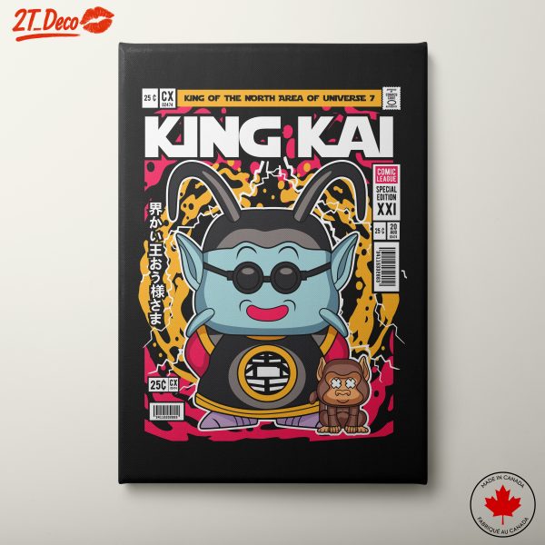 King Kai Artwork from Dragon Ball