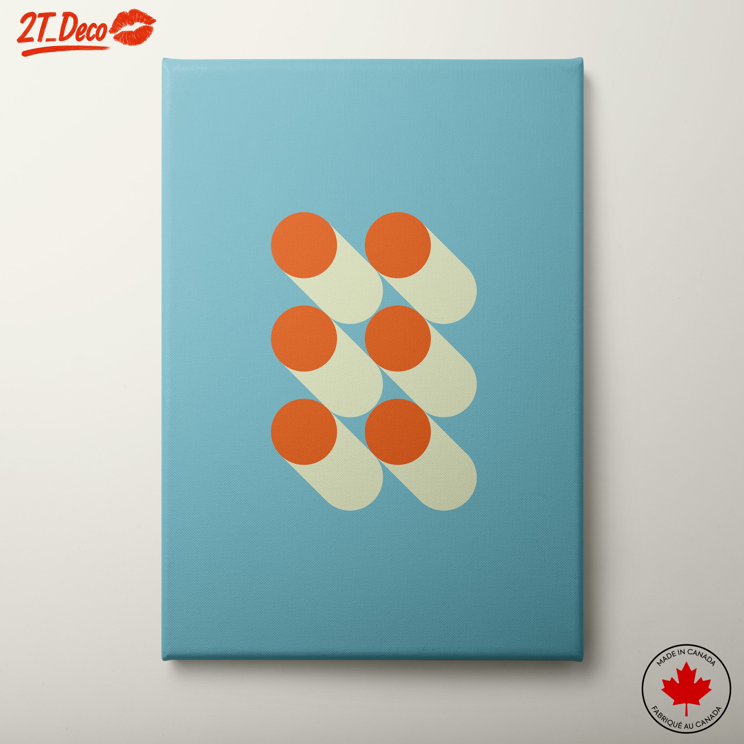 Abstract Geometric Pattern Wall Art