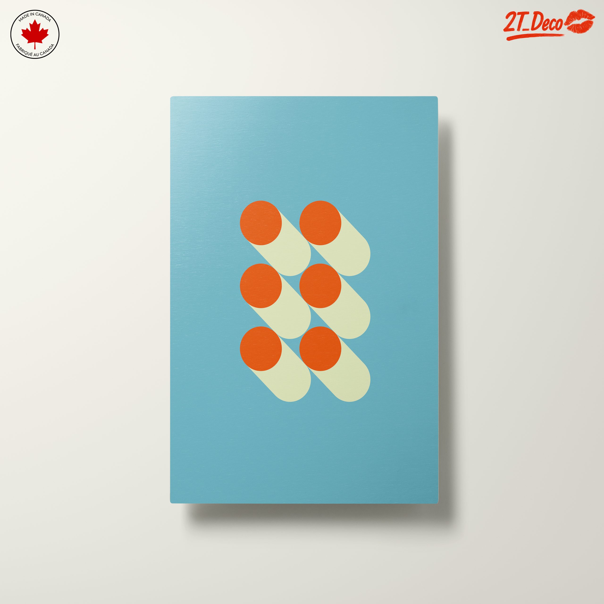 Abstract Geometric Pattern Wall Art - Image 10