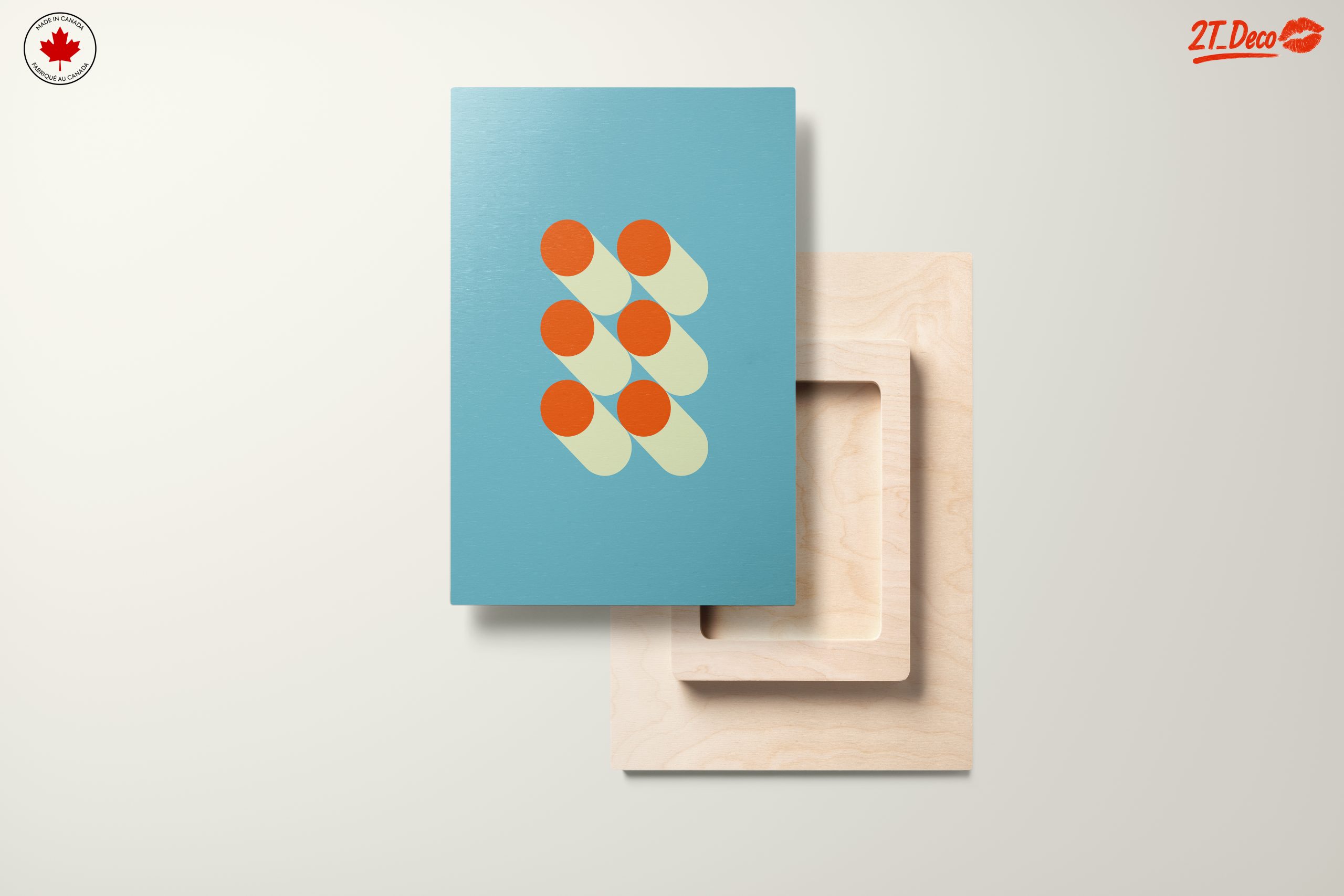 Abstract Geometric Pattern Wall Art - Image 11