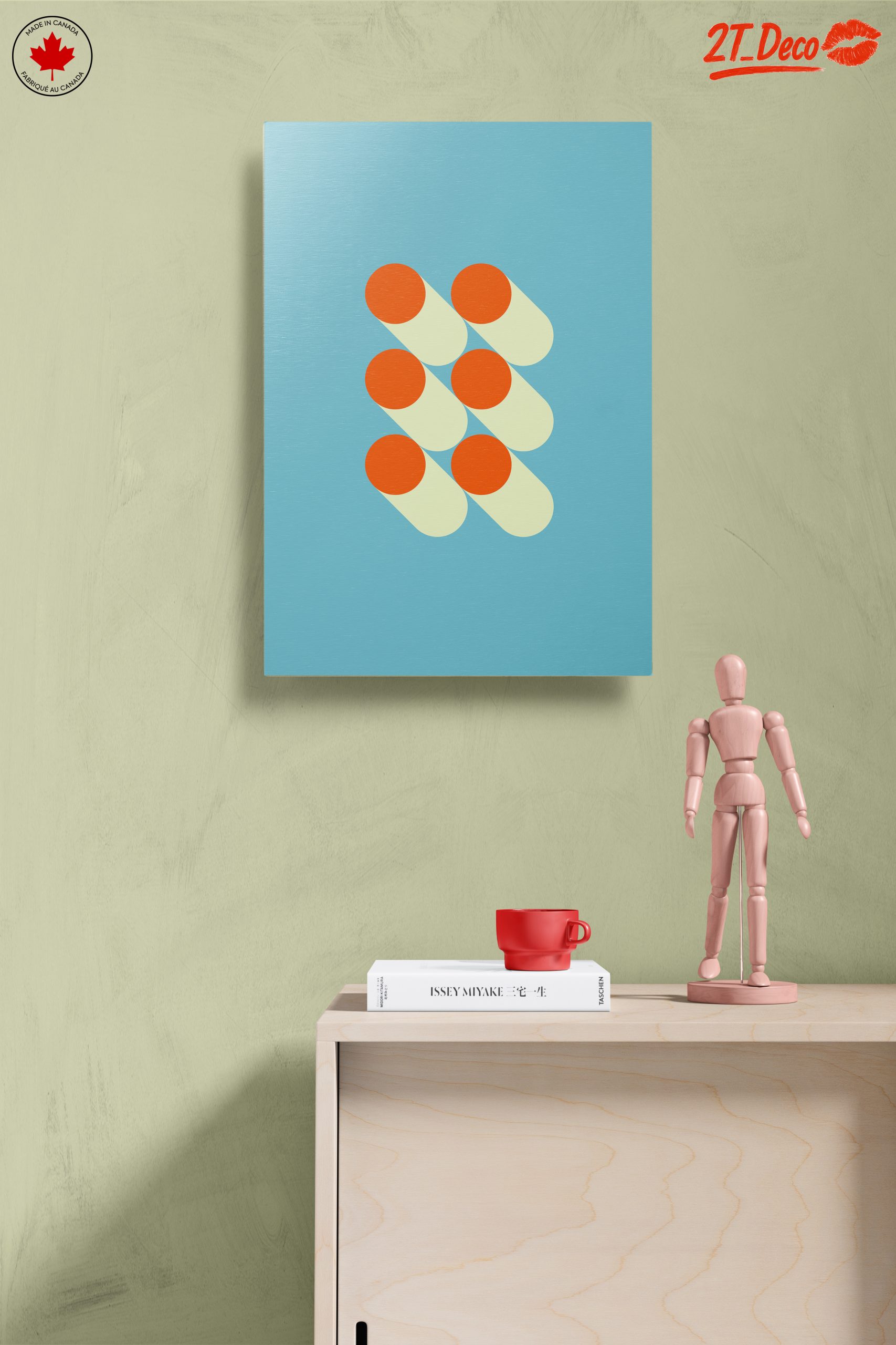 Abstract Geometric Pattern Wall Art - Image 14