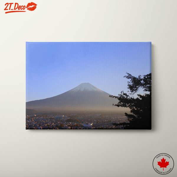 Stunning View of Mount Fuji in Nature