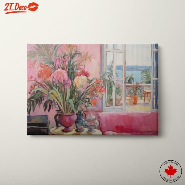 Vibrant Botanical Abstract Artwork 5