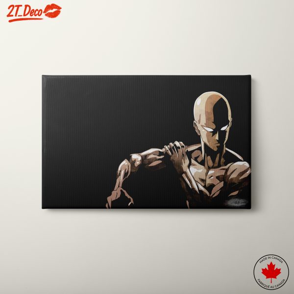 Dynamic One Punch Man Action Art