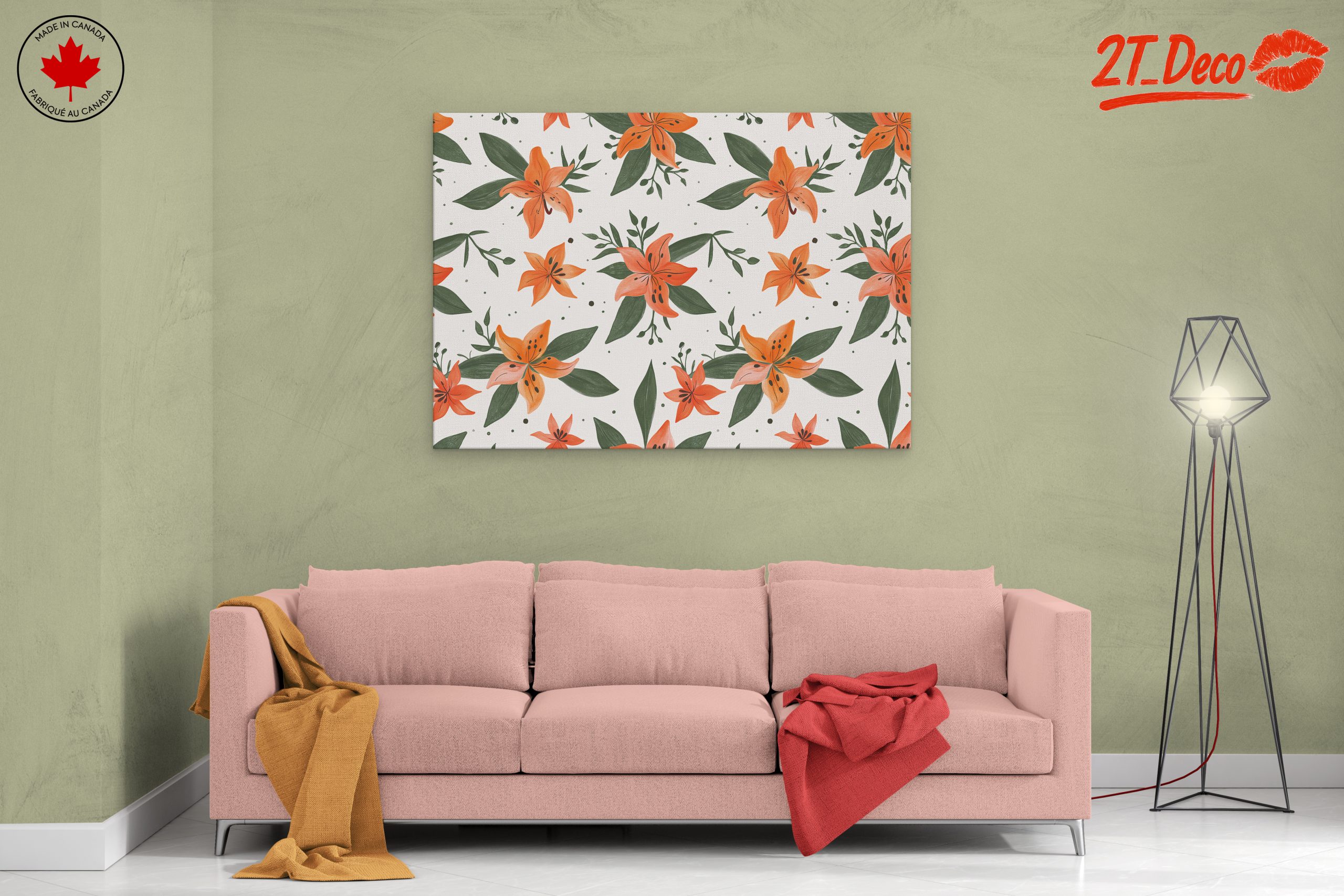 Bright Floral Botanical Art for Home Décor - Image 2