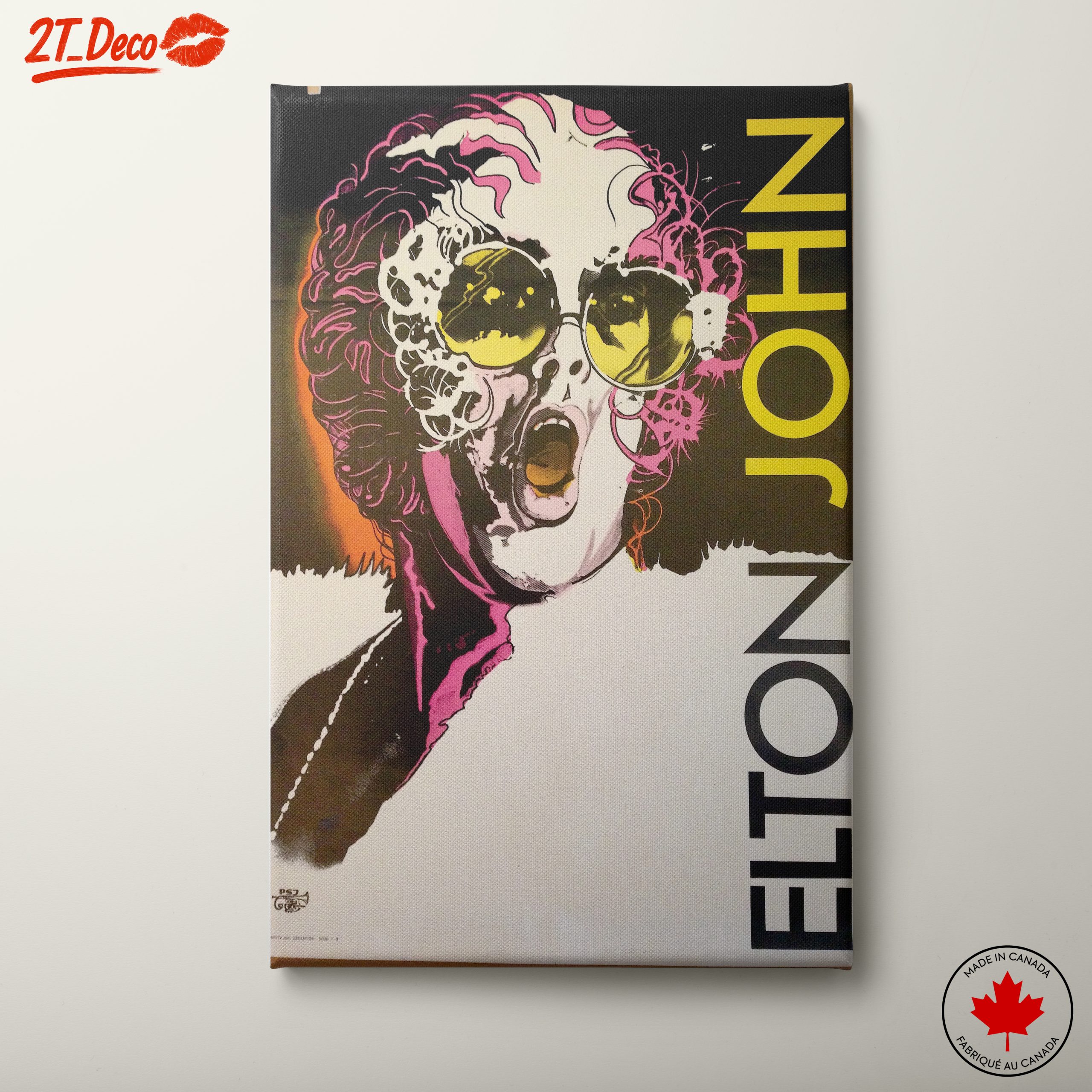 Elton John Artistic Print