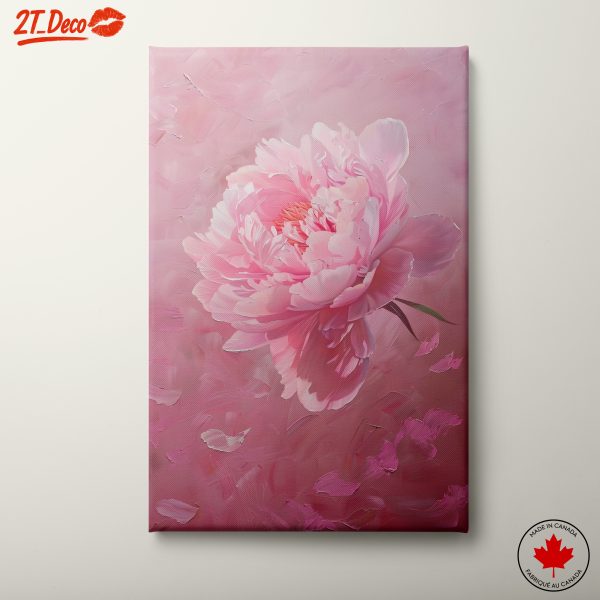 Elegant Pink Peony Artwork