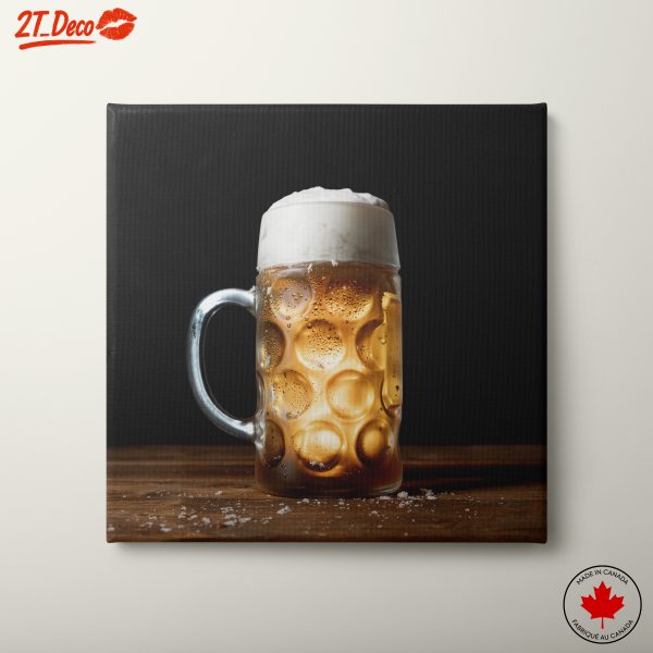 Refreshing Beer Mug Art
