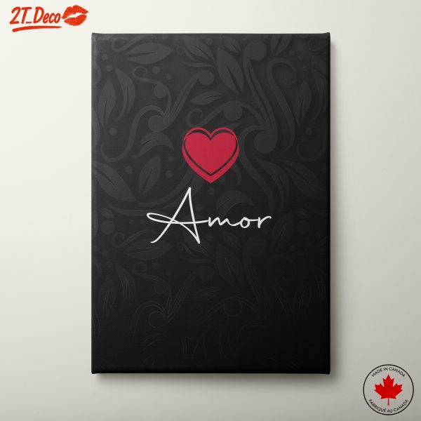 Heart And Amor Quote Art