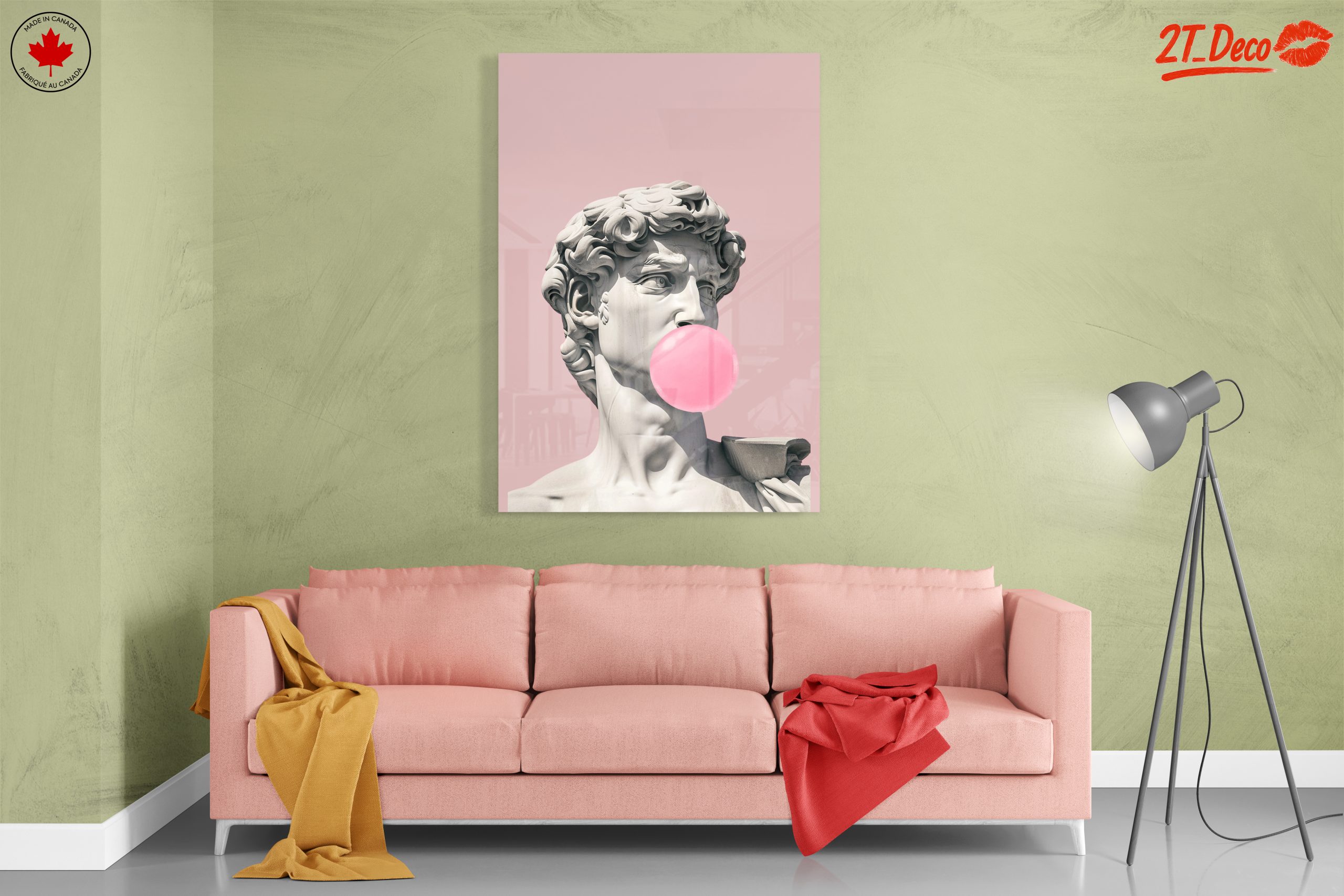 David Sculpture Bubble Gum Art - Image 7