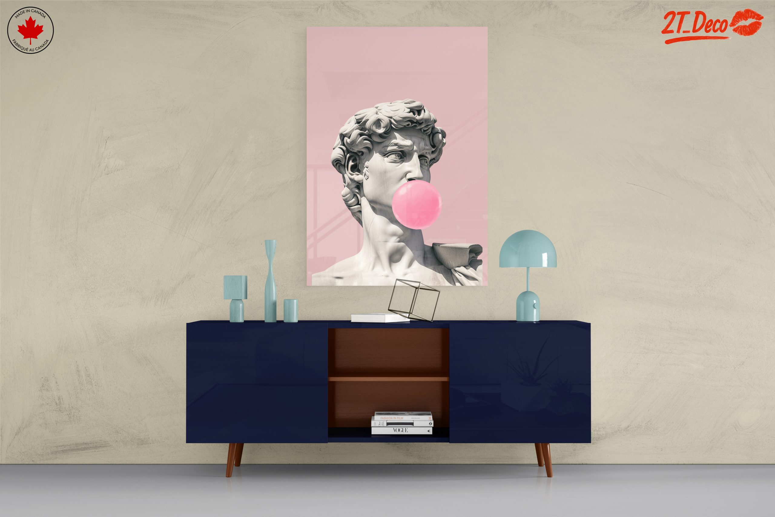 David Sculpture Bubble Gum Art - Image 8