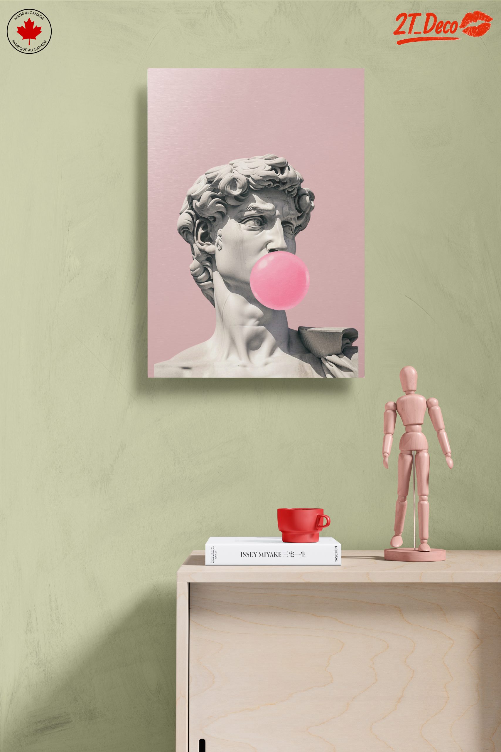 David Sculpture Bubble Gum Art - Image 14