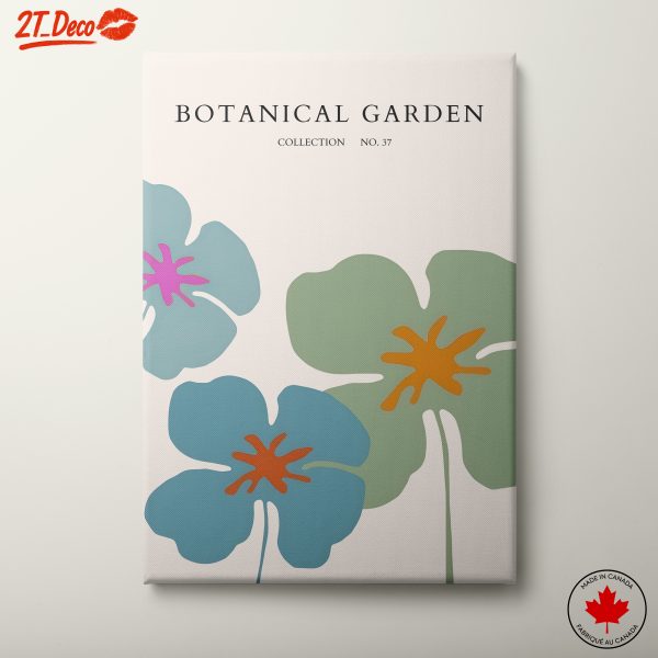Stylized Floral Art for Contemporary Spaces