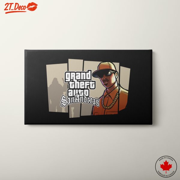 Grand Theft Auto San Andreas Game Artwork